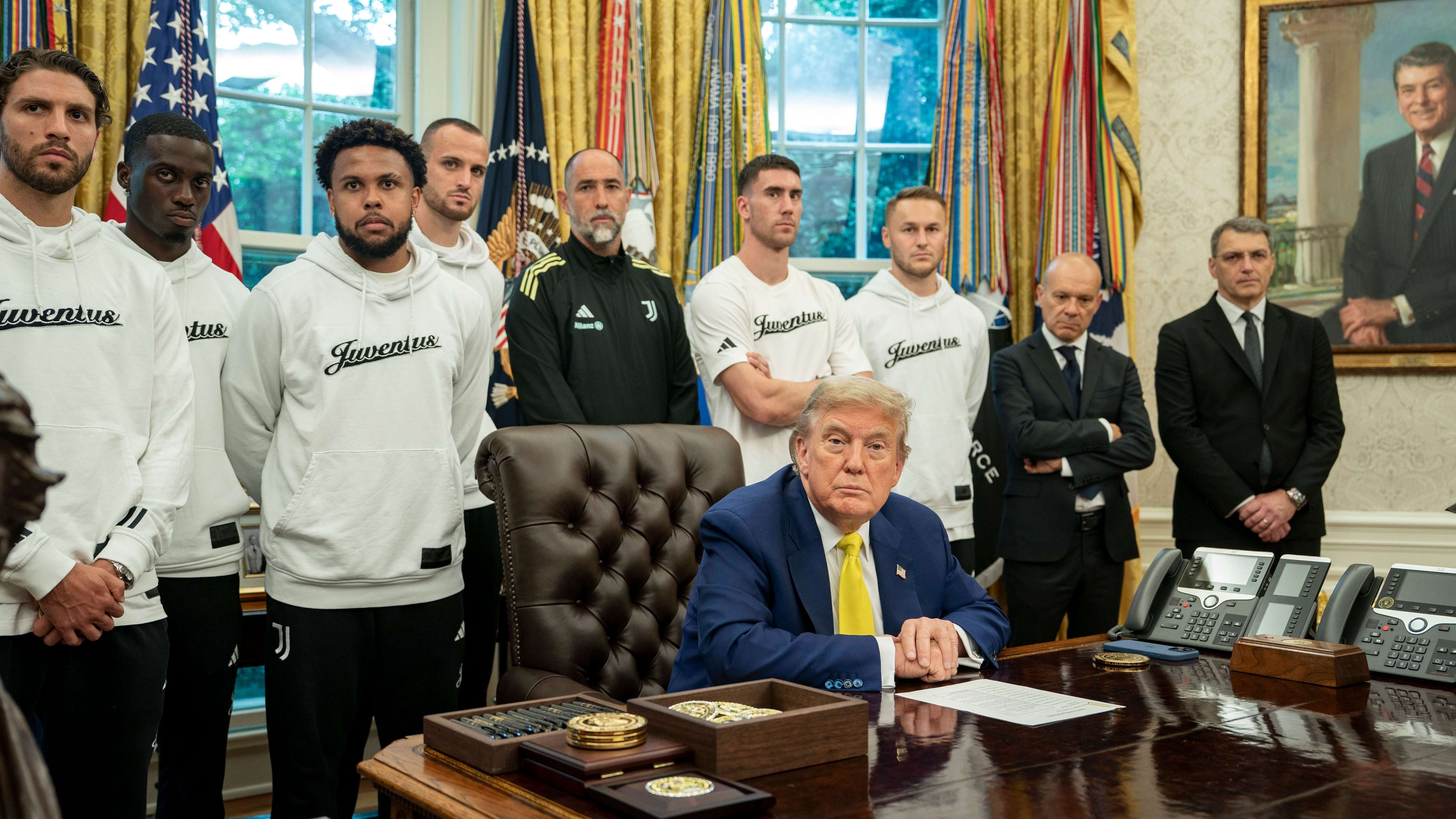 Trump Weah Koopmeiners Vlahovic Cabal McKennie
