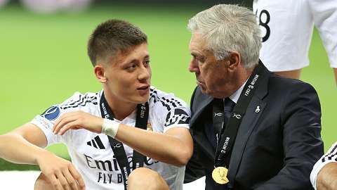 Arda Guler Carlo Ancelotti Real Madrid 2025