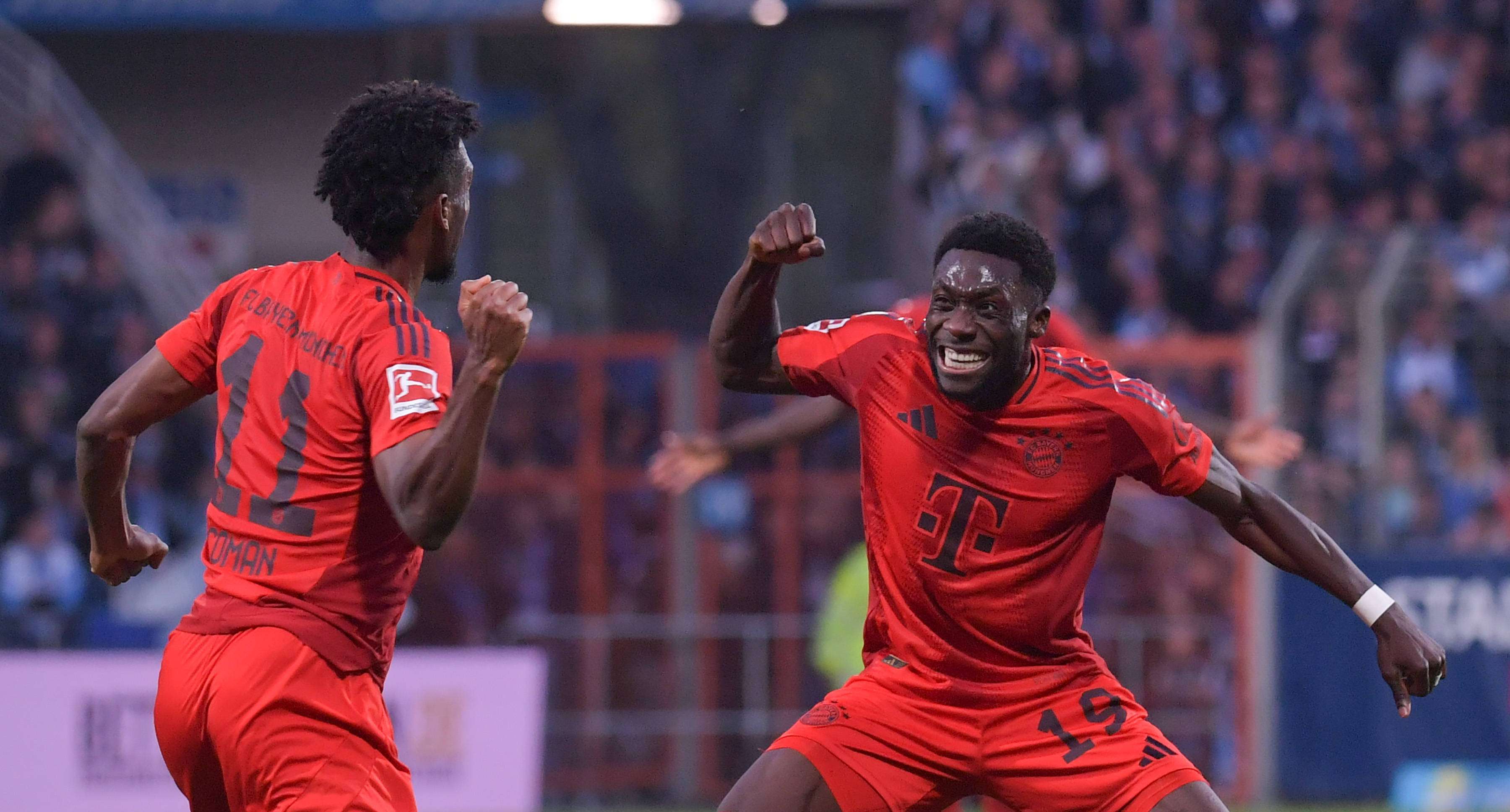 Kingsley Coman, Alphonso Davies