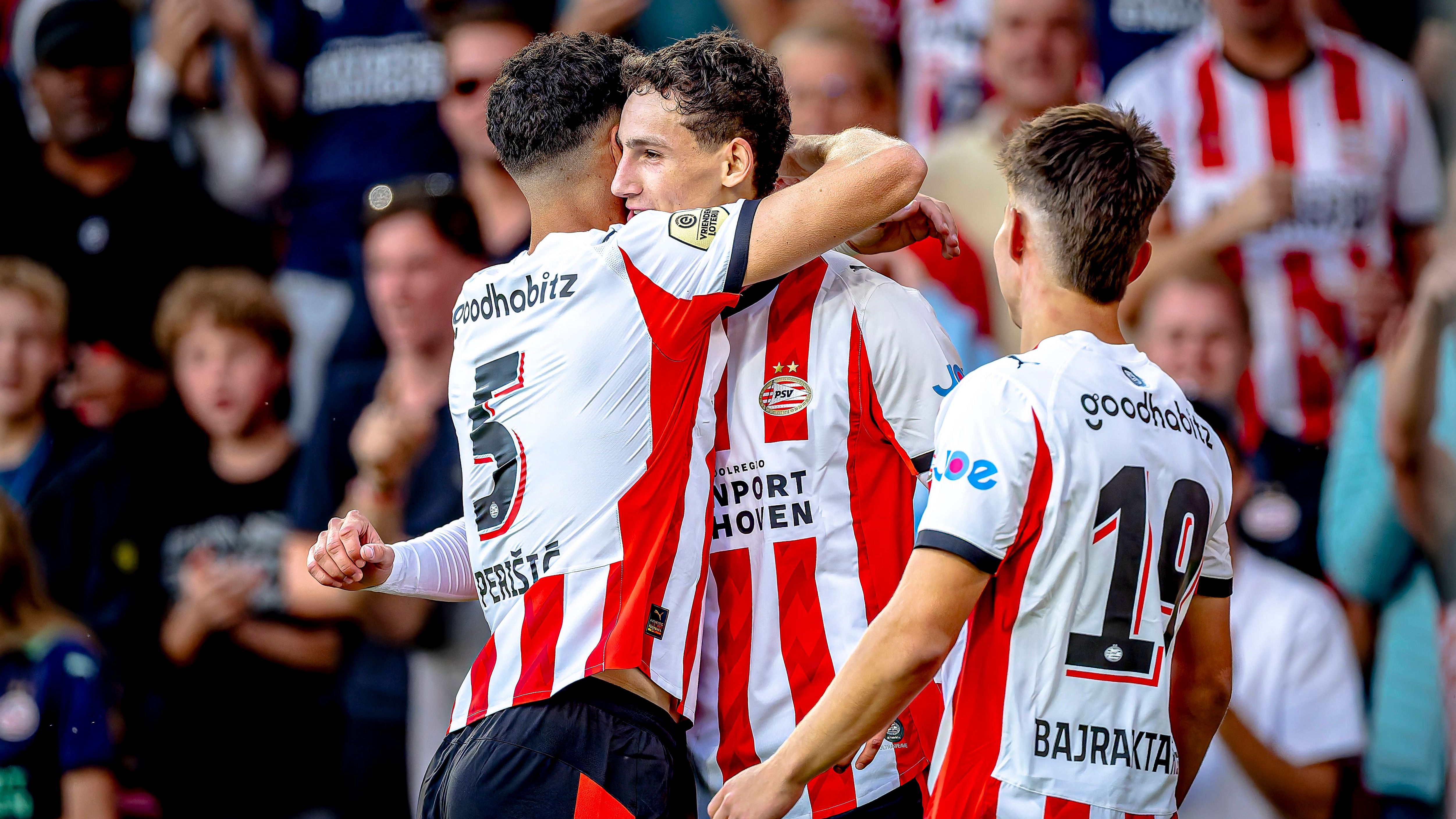 PSV gaat zorgvuldiger met kansen om dan FC Groningen en wint ook derde duel
