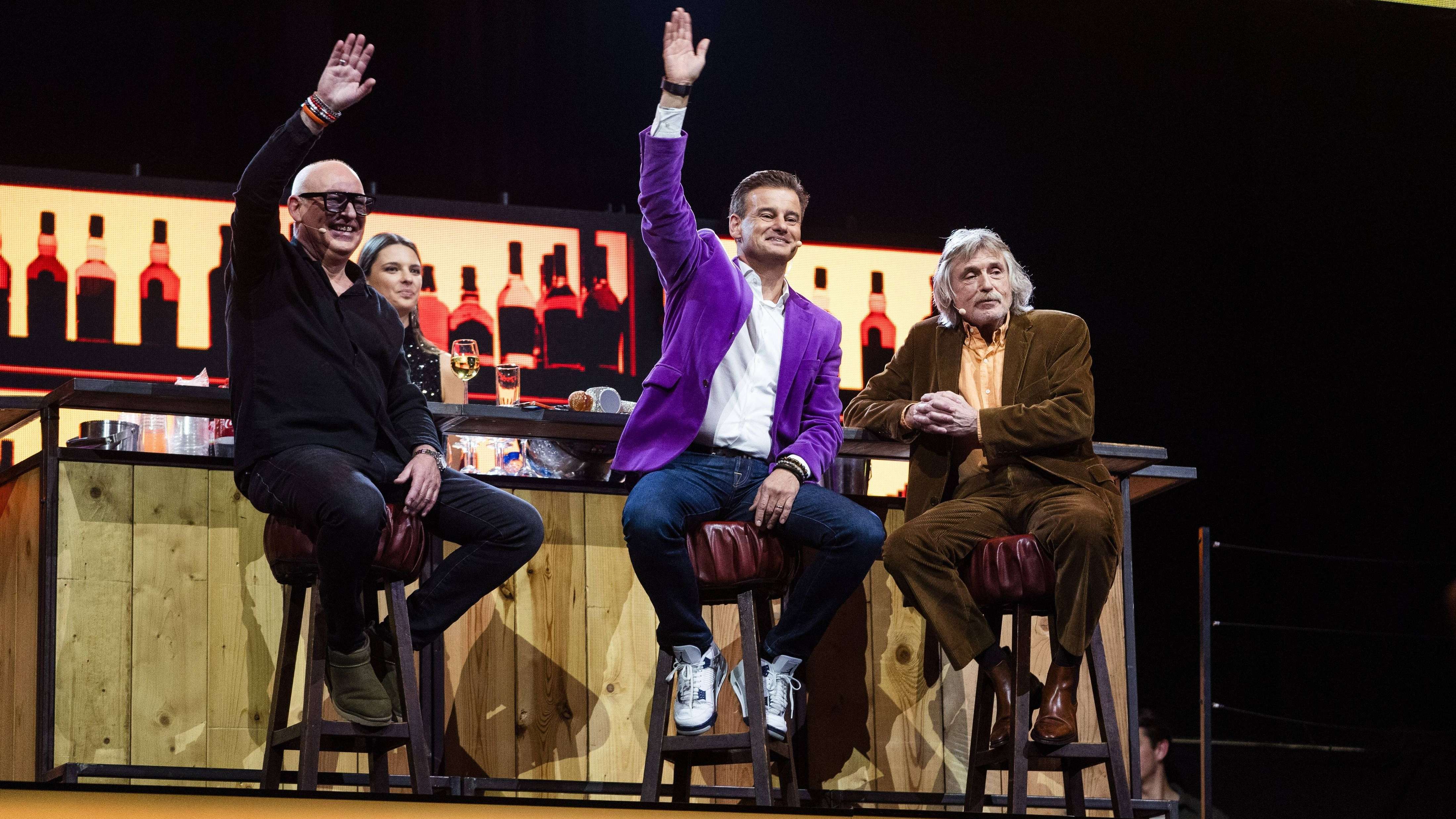 Johan Derksen, Rene van der Gijp and Wilfred Genee
