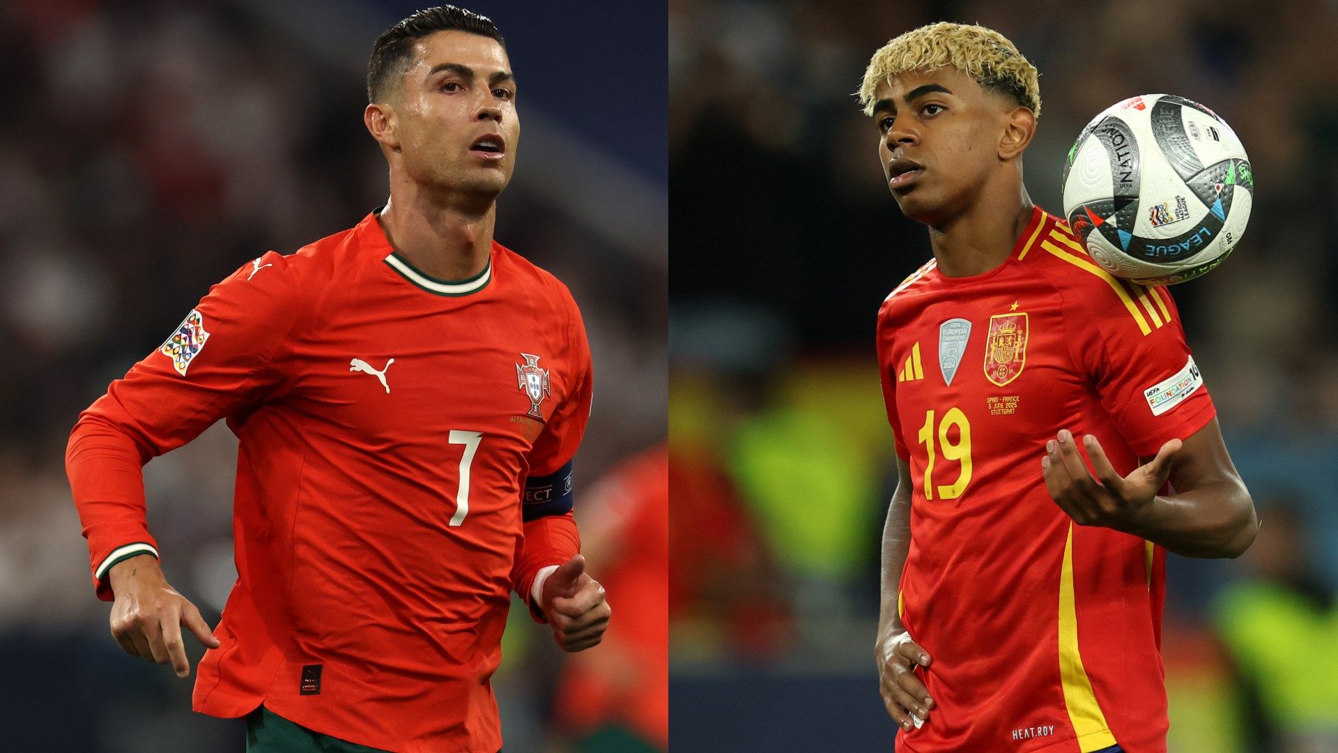 Portogallo Spagna Ronaldo Yamal