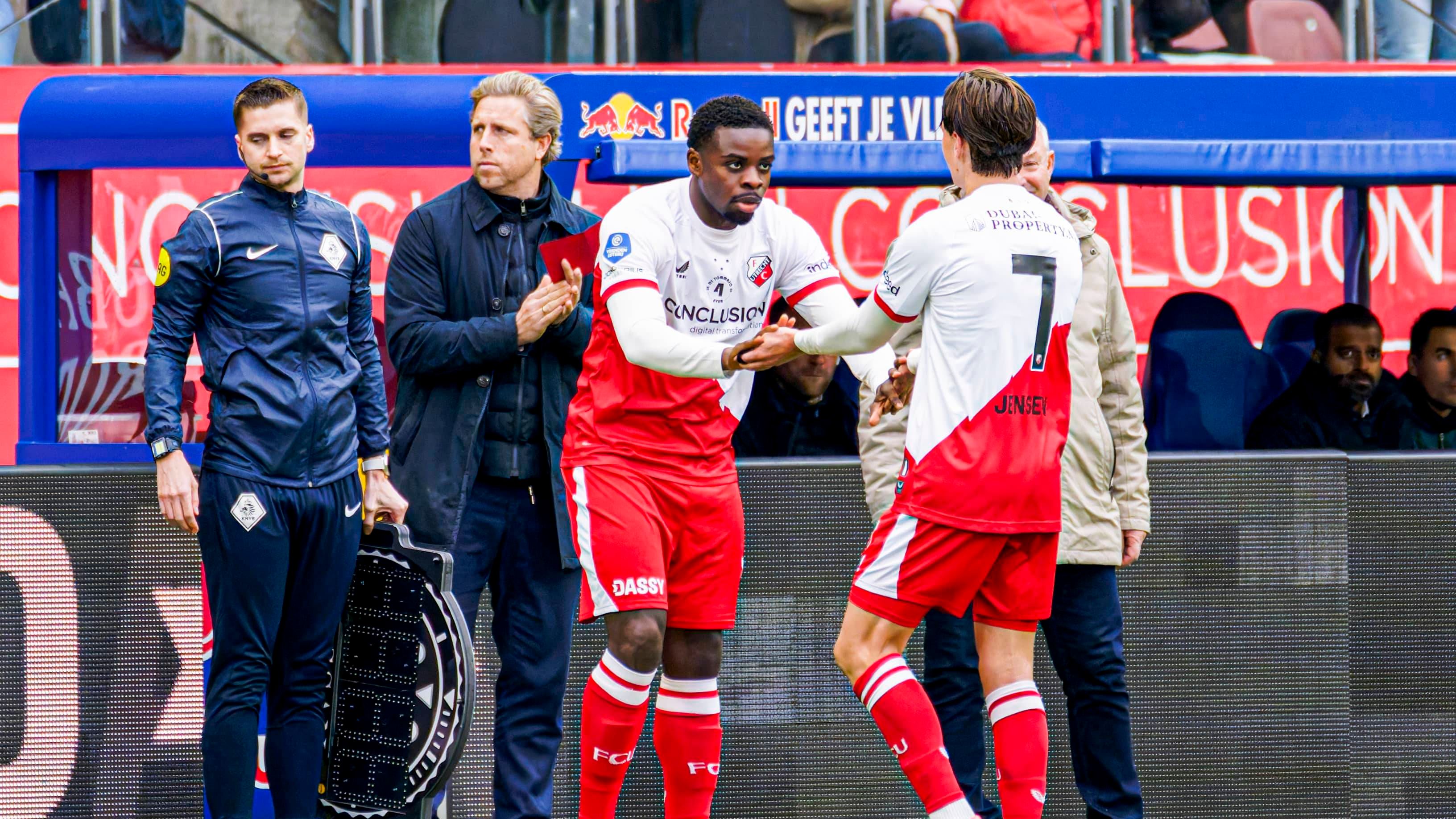 Noah Ohio hoort slecht nieuws en heeft laatste duel voor FC Utrecht mogelijk al gespeeld