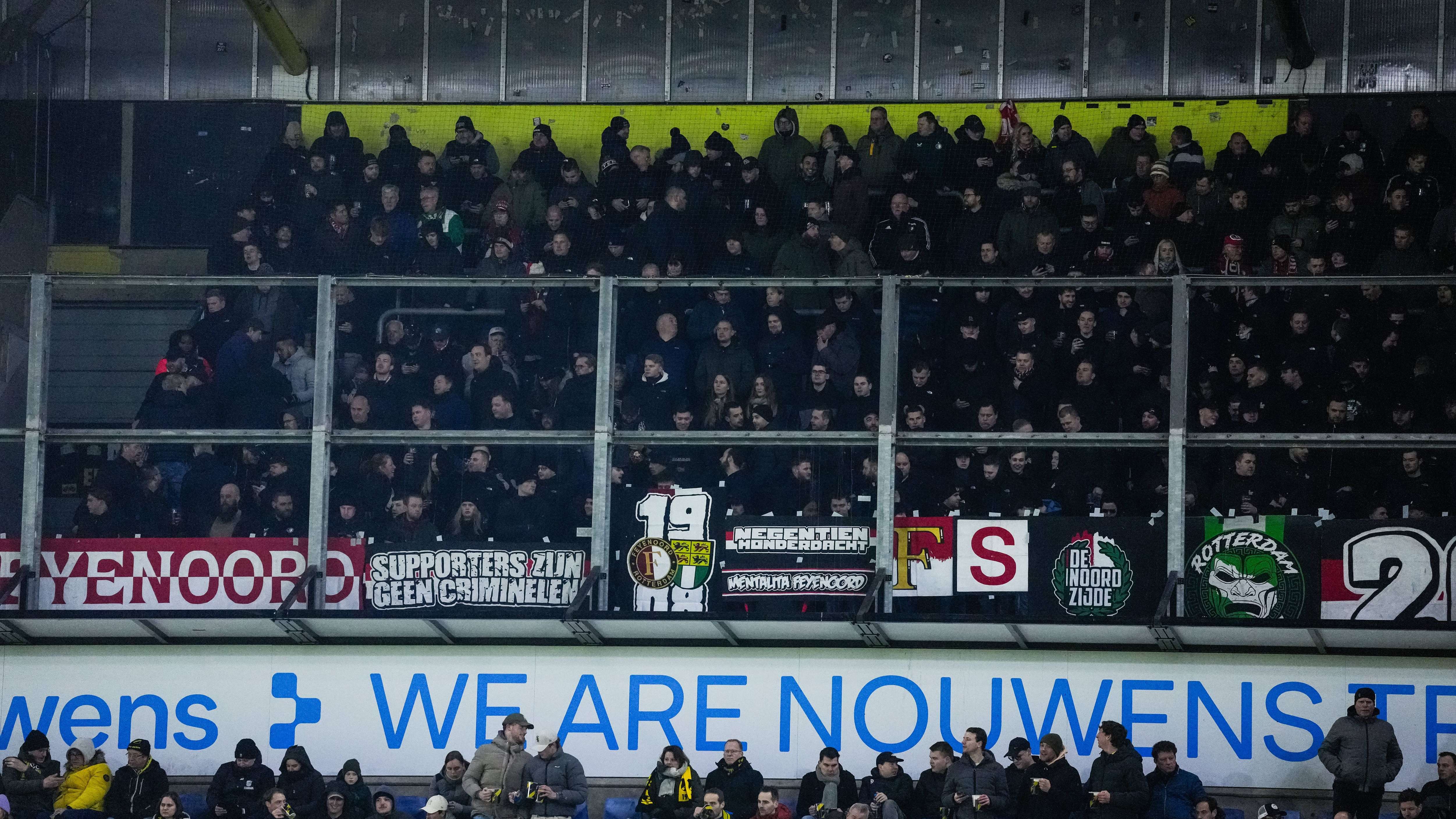 Feyenoord fans uitvak