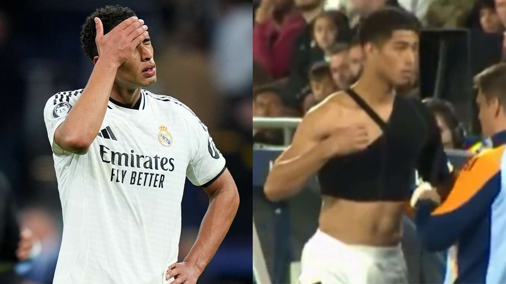 Jude Bellingham shoulder Real Madrid 2024-25