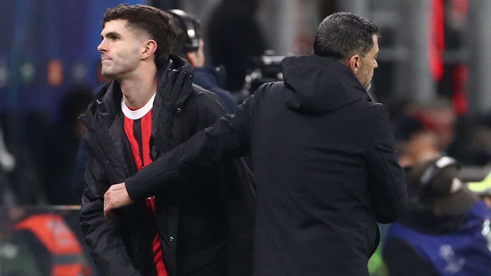 Christian Pulisic Sergio Conceicao Milan