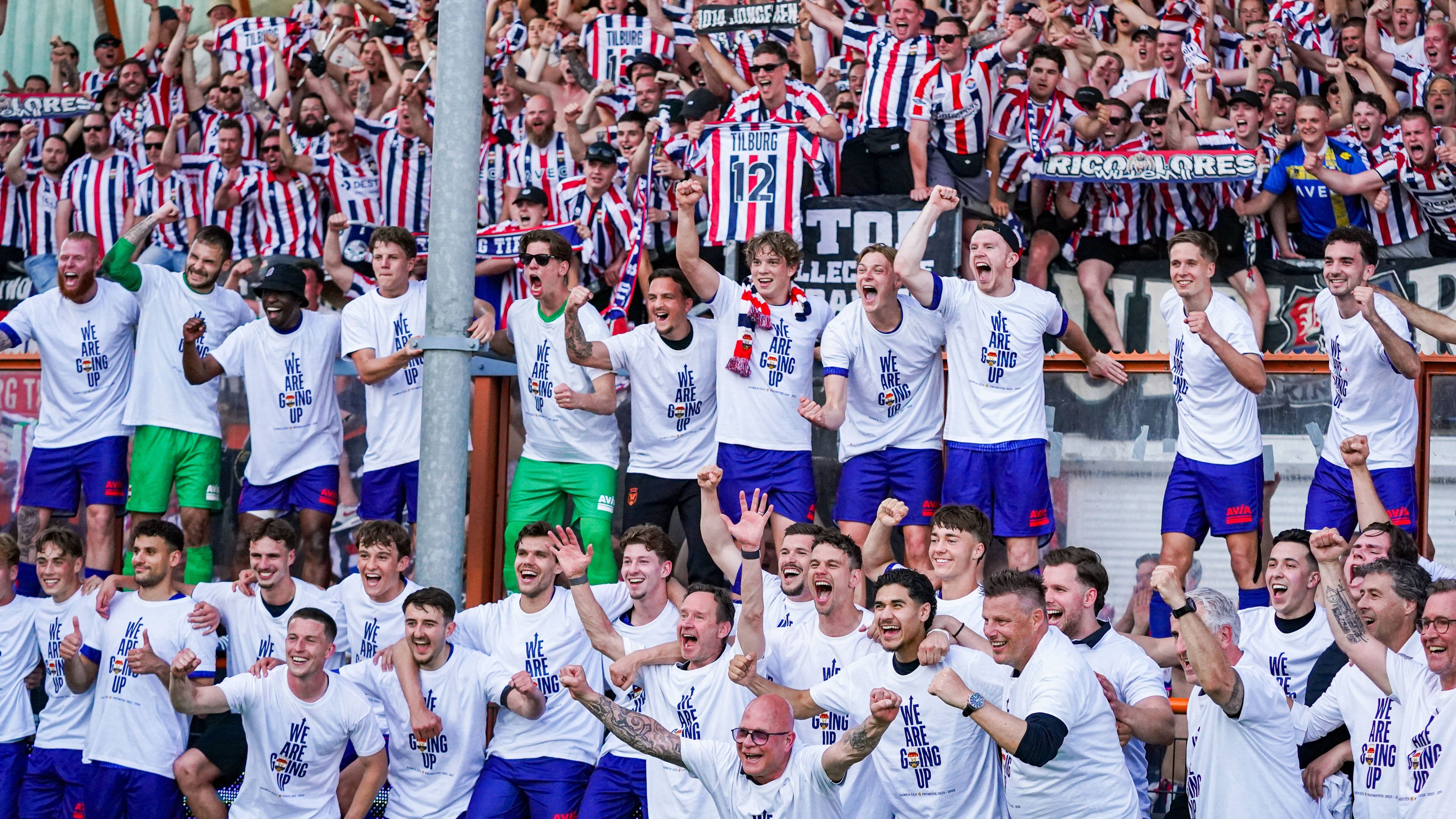 Willem II keert terug in de Eredivisie