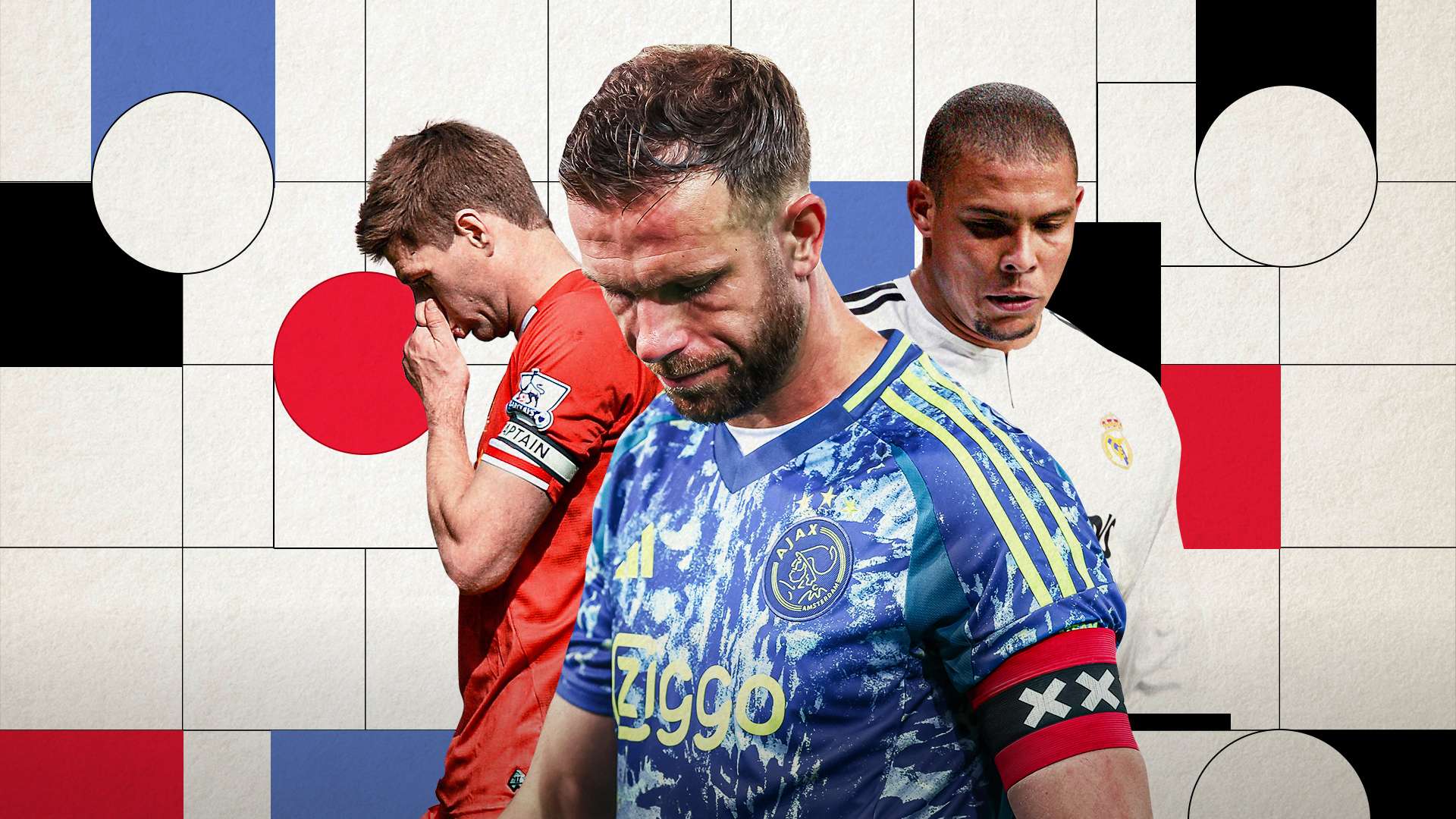 Steven Gerrard, Jordan Henderson, Ronaldo