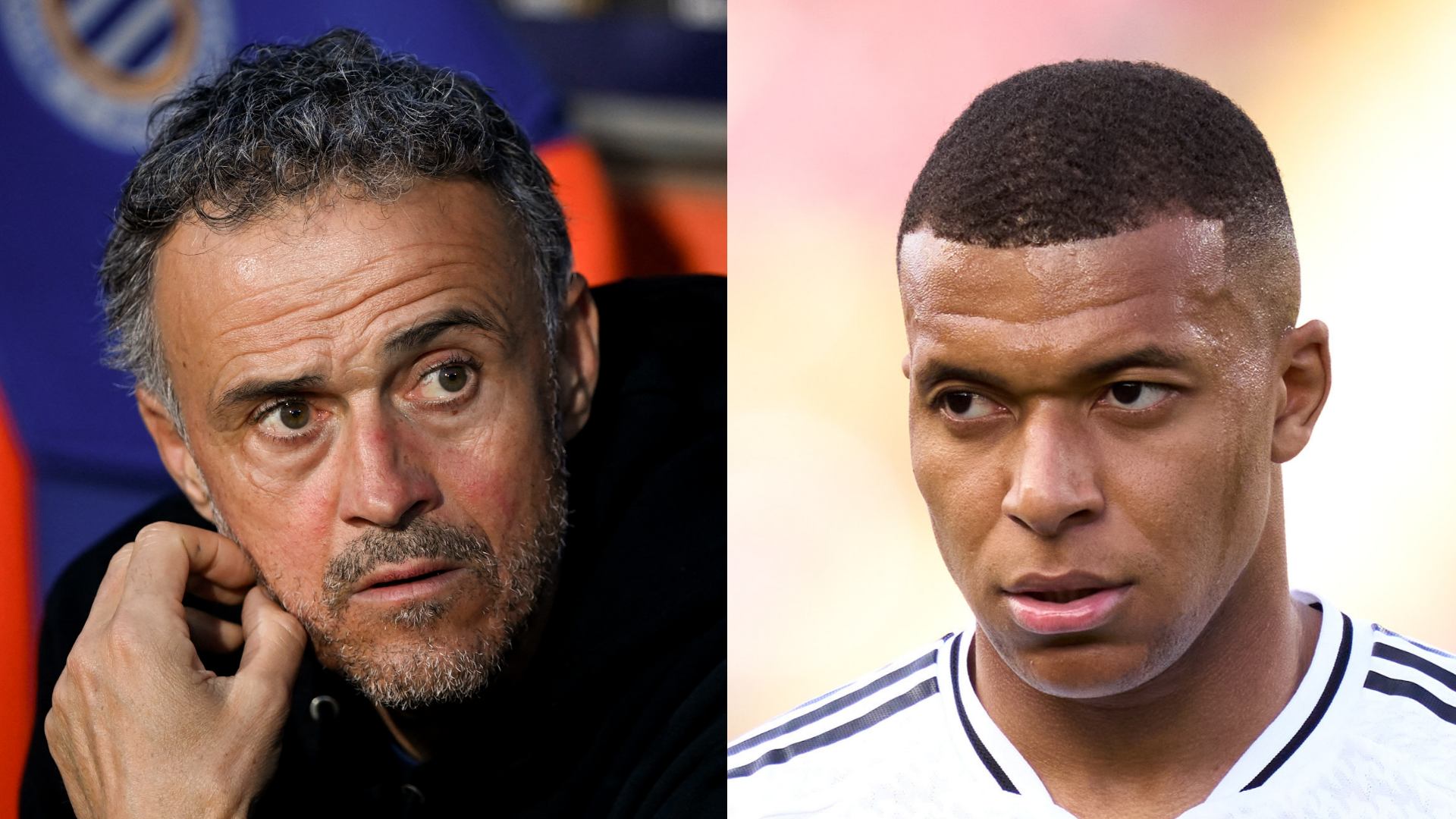 GFX Luis Enrique Kylian Mbappe