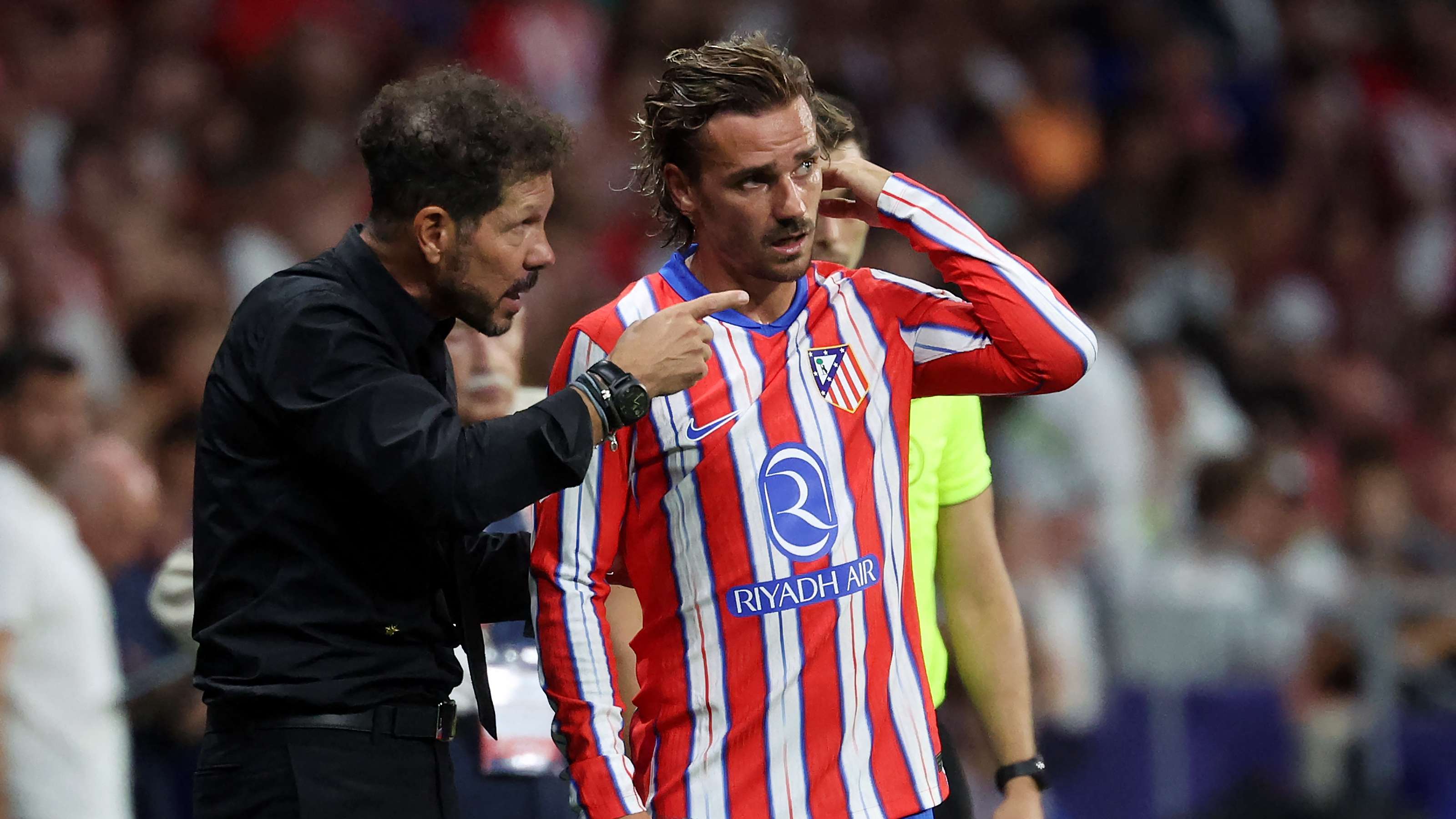 diego simeone antoine griezmann atletico madrid girona laliga 2024/25