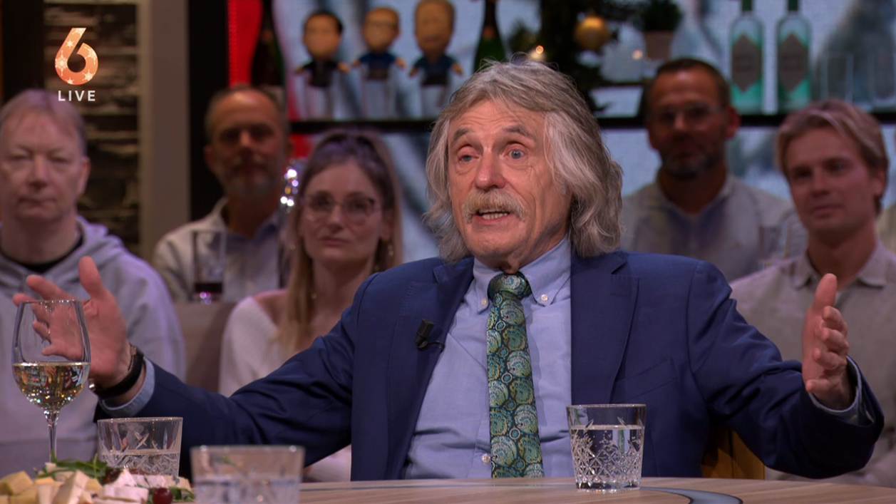 Johan Derksen Brings Strict Christmas Message to Today Inside Viewers