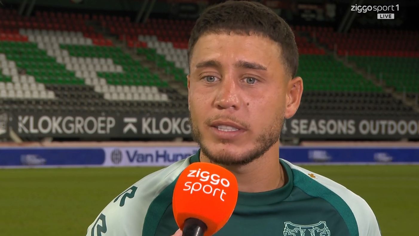 Edin Dzeko prijst Emre Mor na NEC-winst op Olympiakos