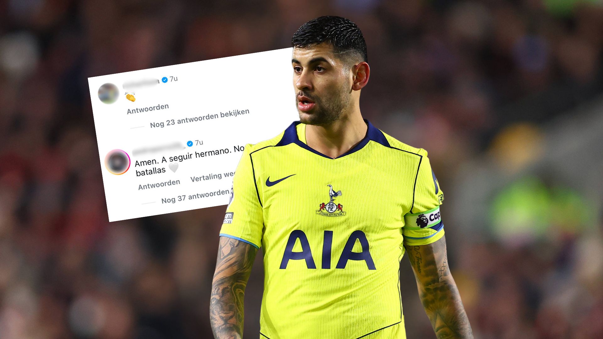 Cristian Romero haalt uit naar Tottenham-clubleiding in kraakhelder statement