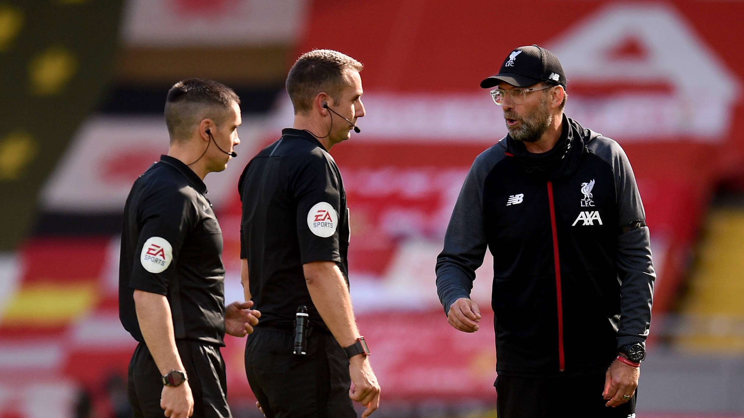 David Coote Jurgen Klopp