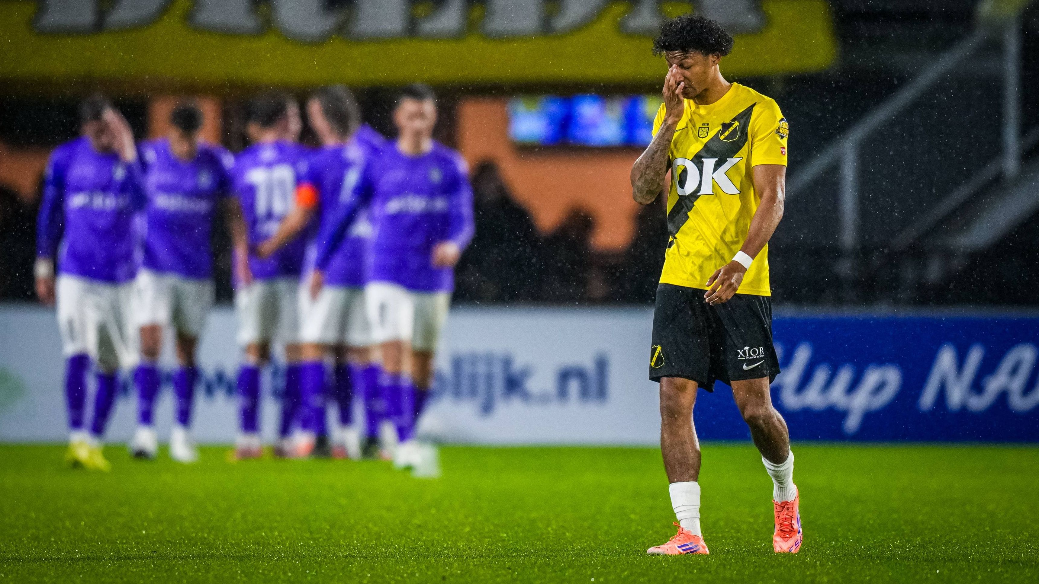 NAC Breda wordt afgeslacht en verliest met 1-4 in de KNVB Beker