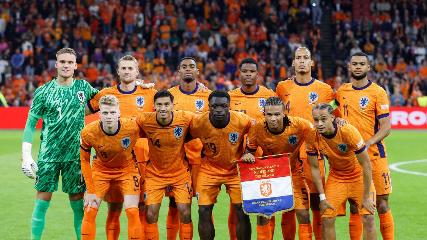 Een 3 voor De Ligt bij het Nederlands elftal, dat twee absolute