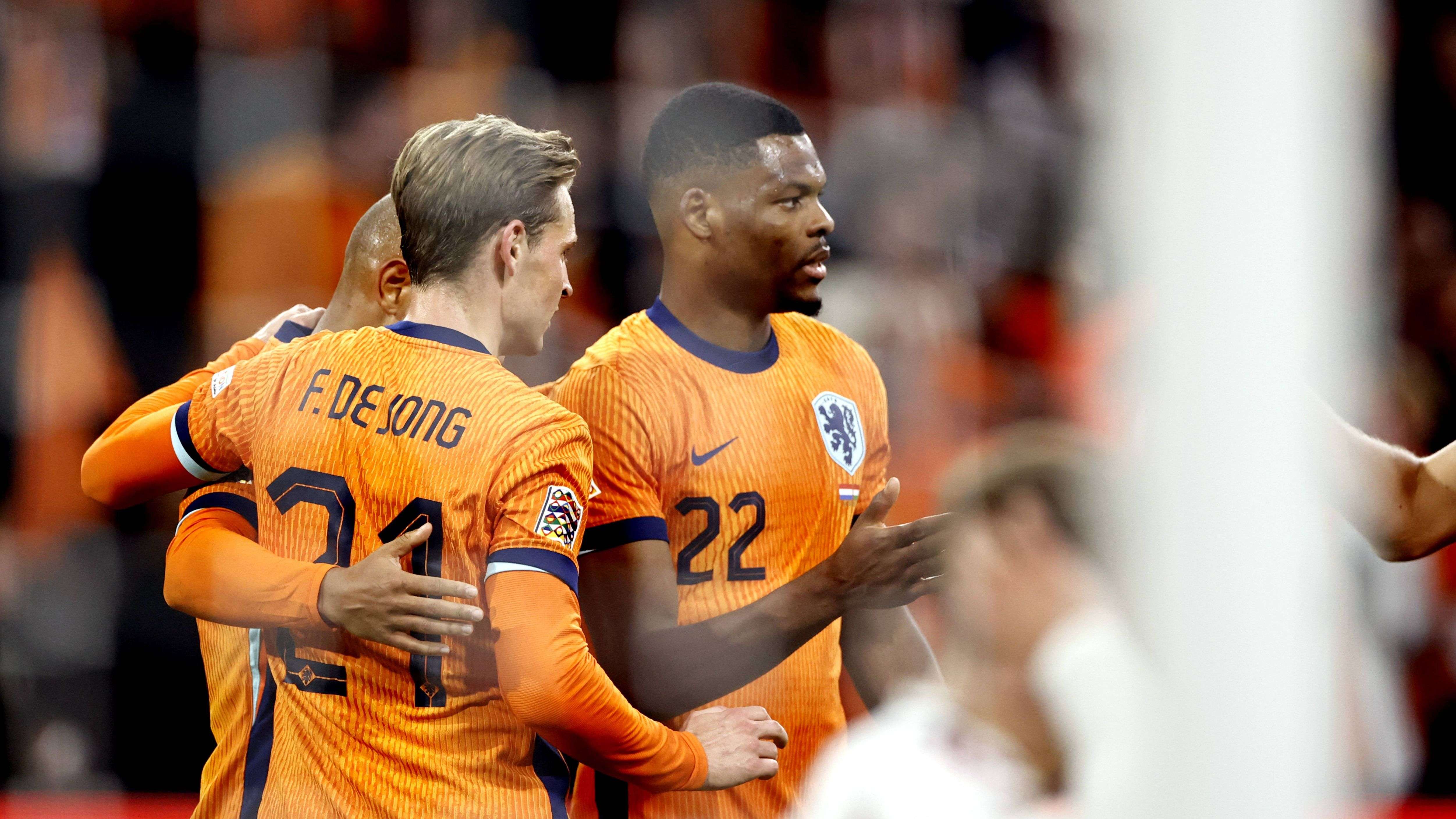 Frenkie de Jong Denzel Dumfries