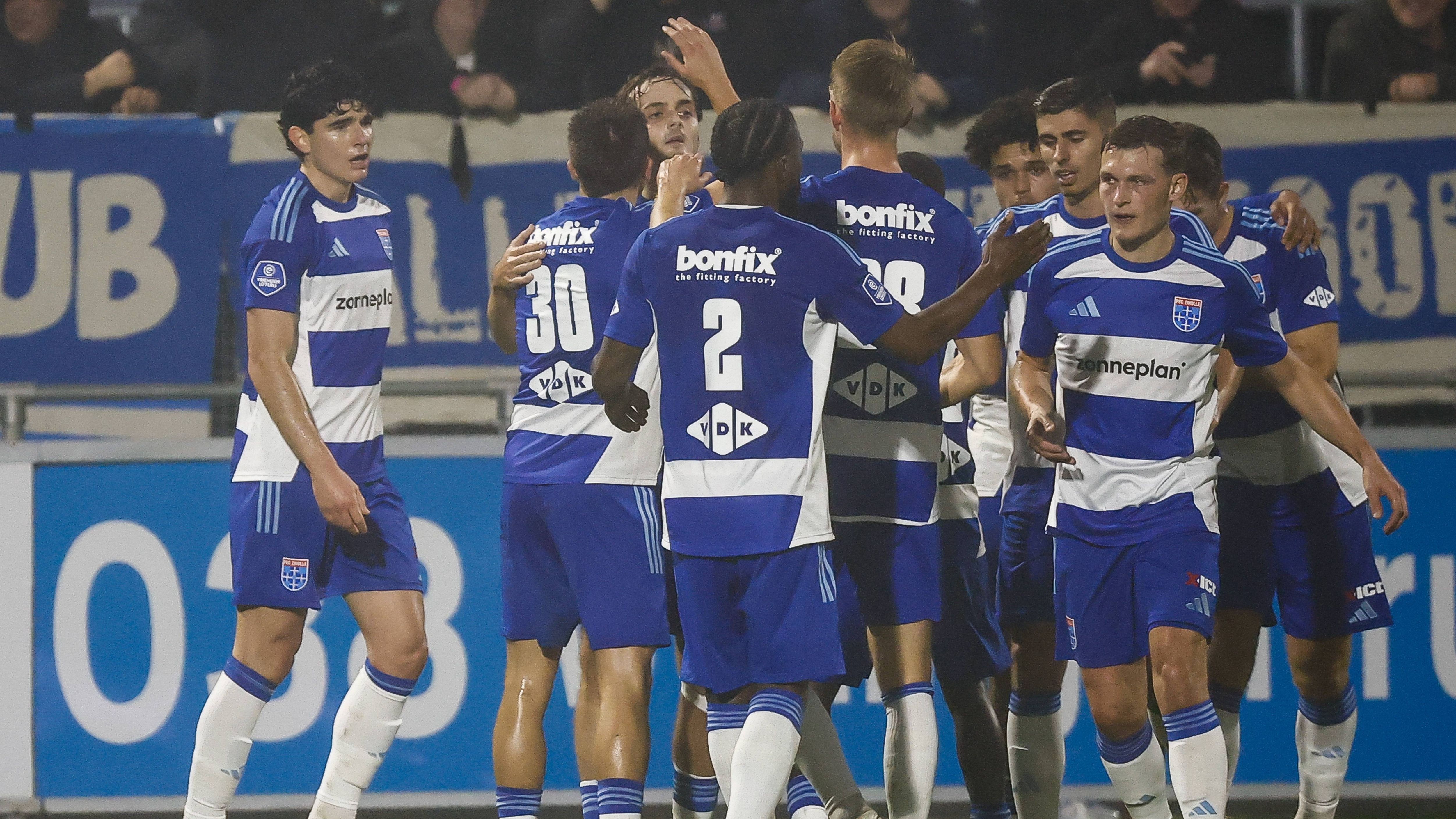 Kaj de Rooij bezorgt PEC Zwolle eerste competitiezege sinds 15 augustus