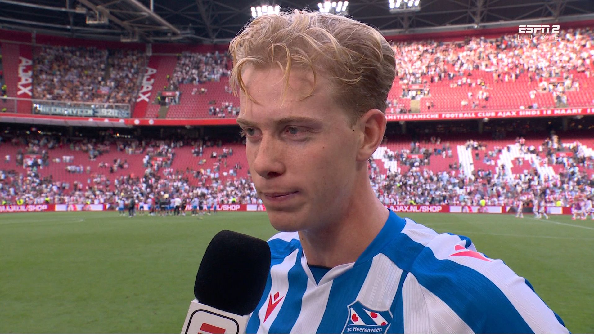 SC Heerenveen diep onder de indruk van aanwinst Ajax: 'Op het veld ervaar je het anders'