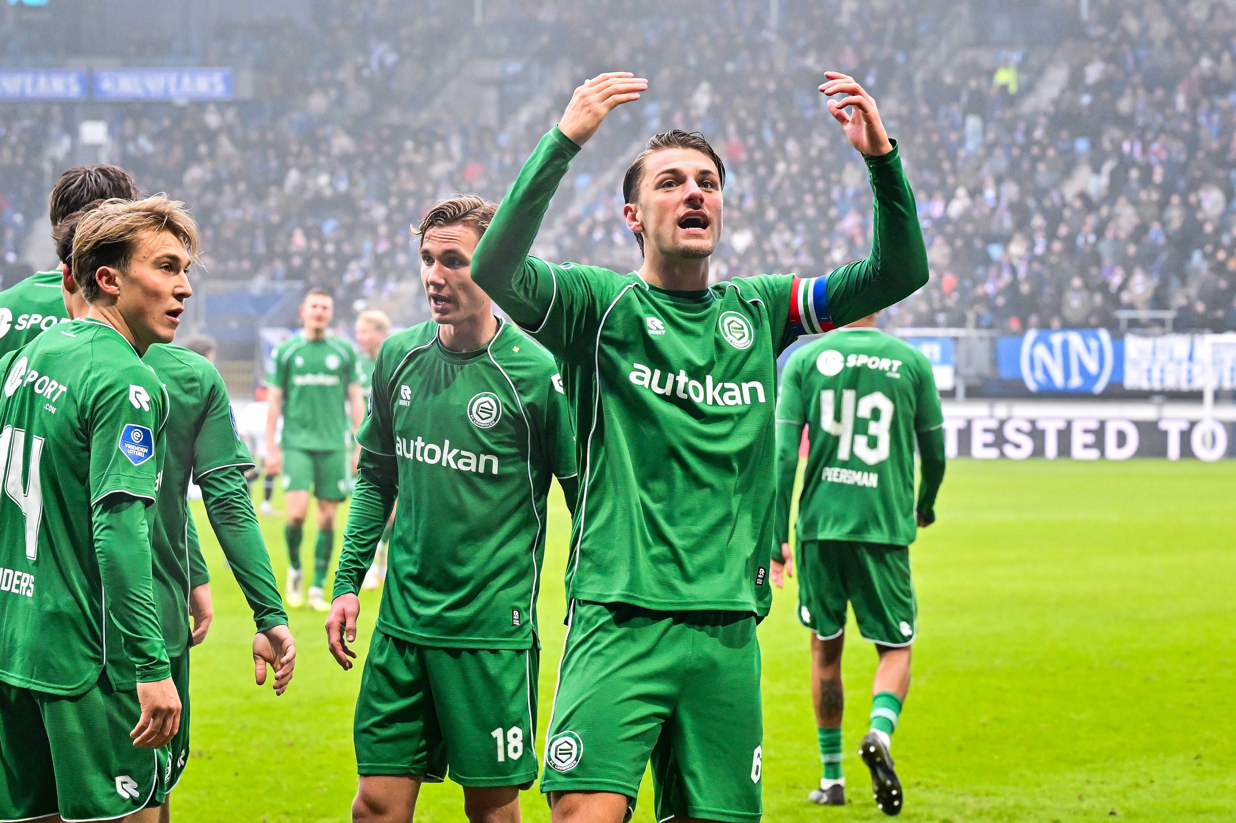 FC Groningen verliest Vaessen, maar wint eerste Derby van het Noorden in 10 jaar tijd