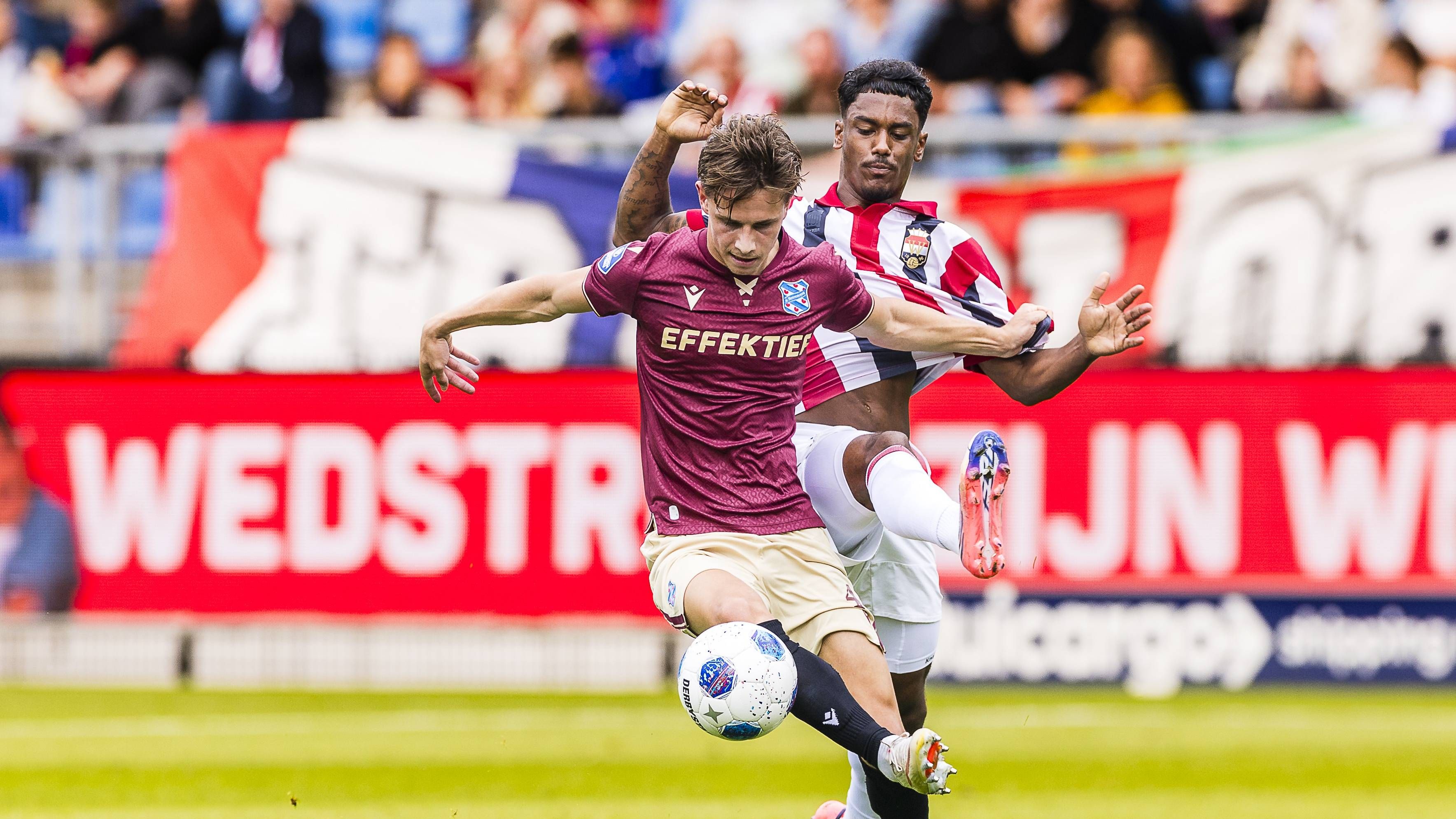 Willem II vecht zich in vermakelijk duel met sc Heerenveen naar eerste Eredivisie-punt