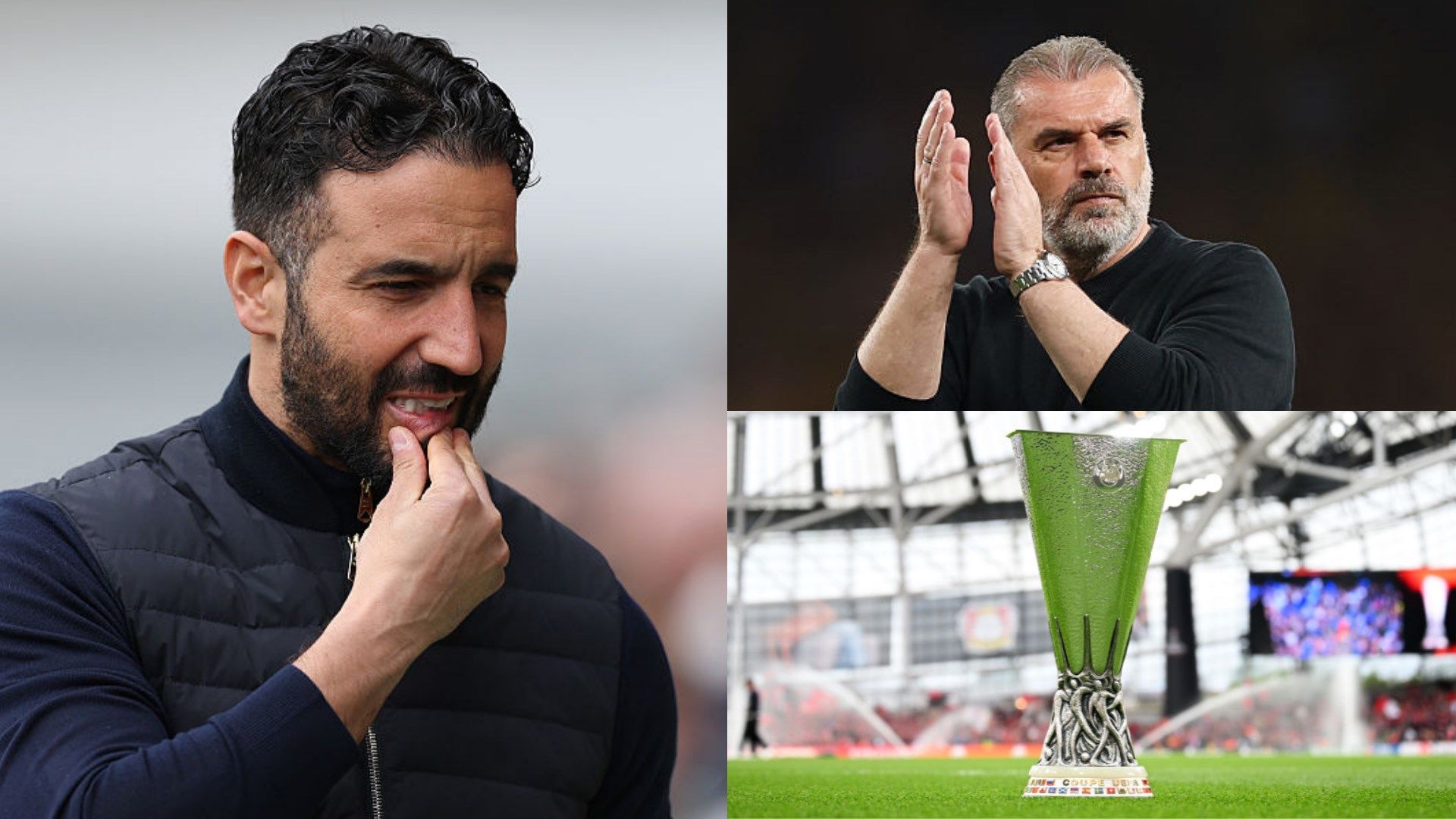 Amorim, Postecoglou, Europa League