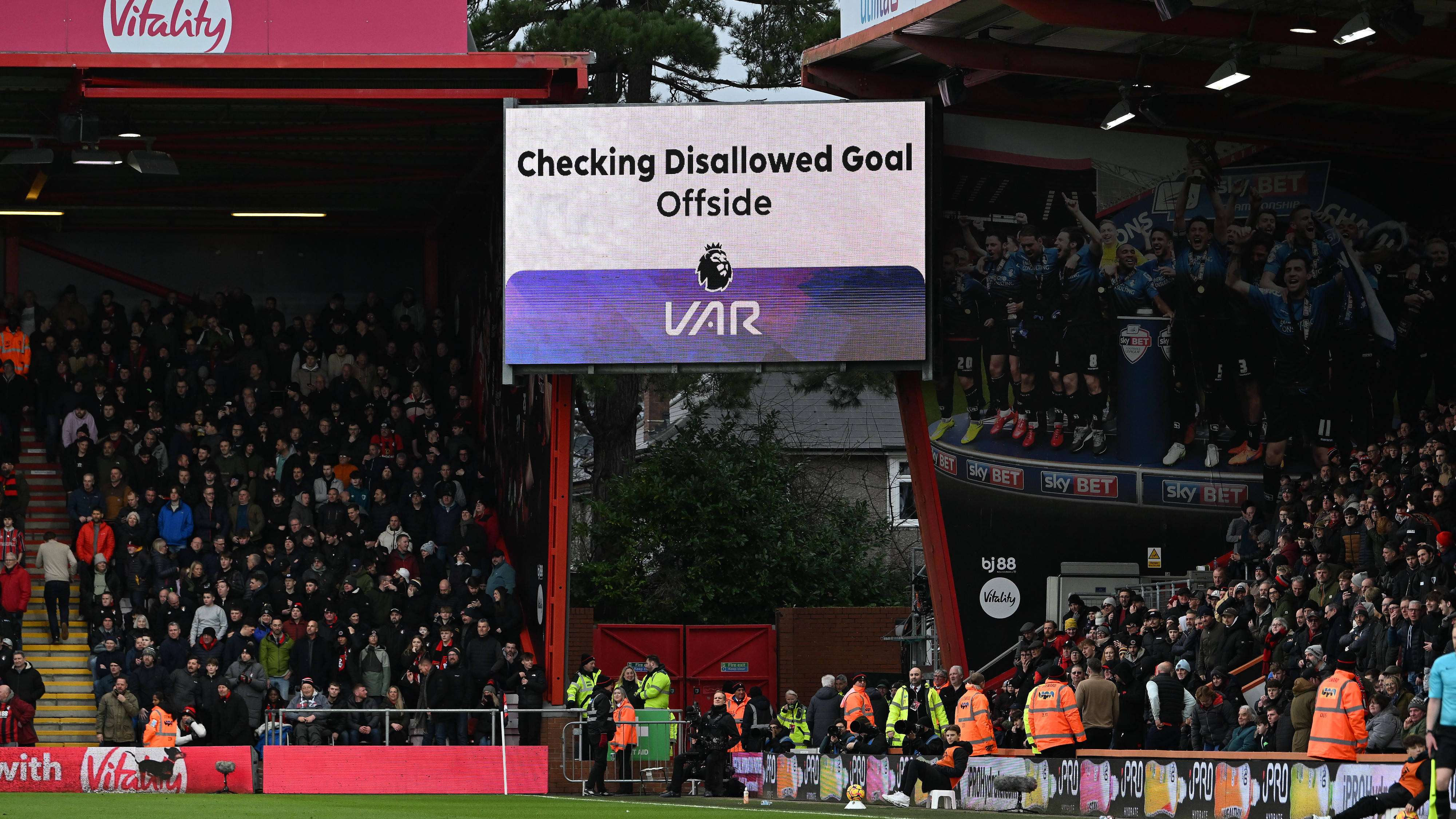 VAR Liverpool Bournemouth