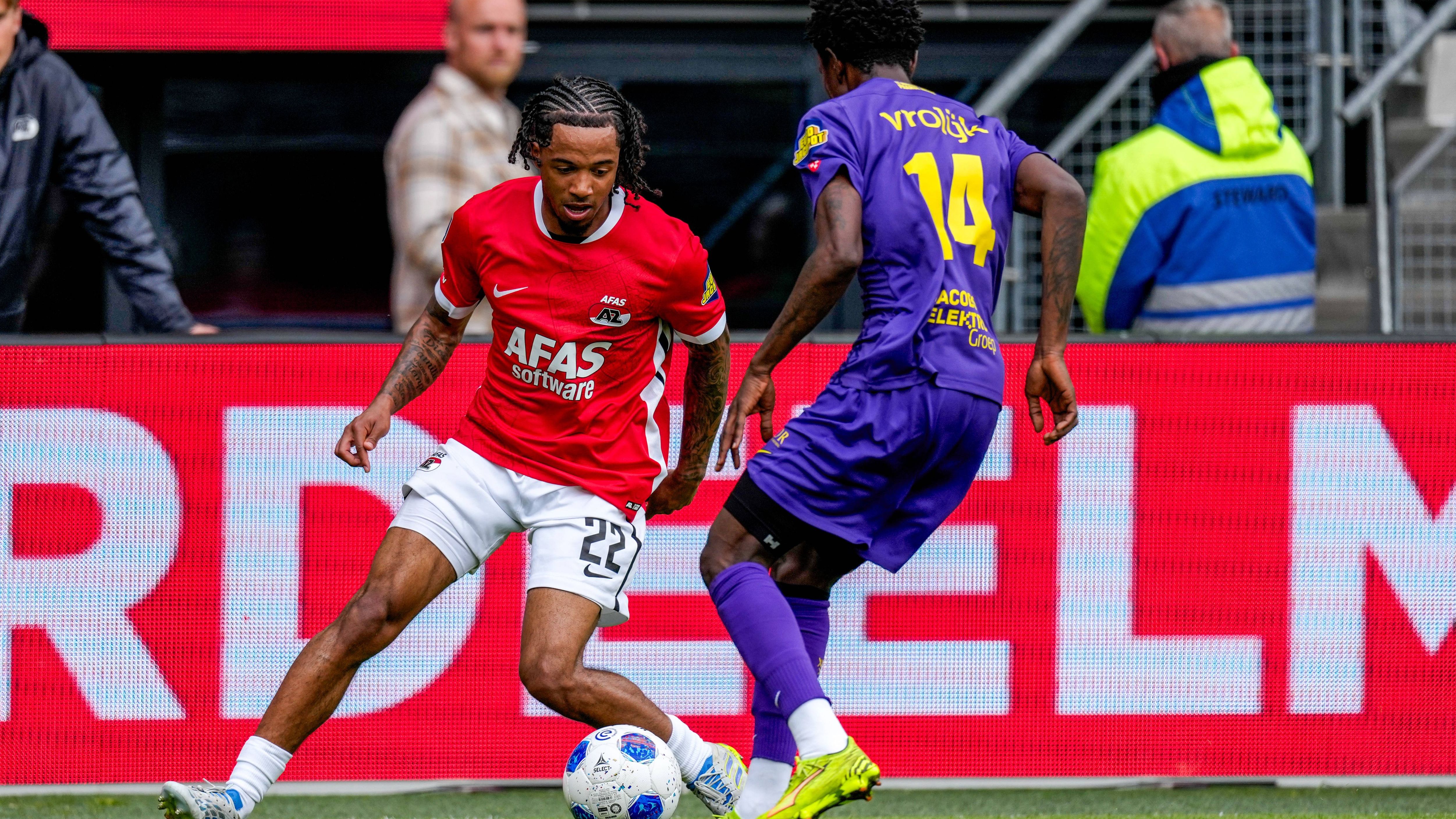 NAC Breda komt heel dicht bij sensationele comeback, maar Mexx Meerdink redt AZ