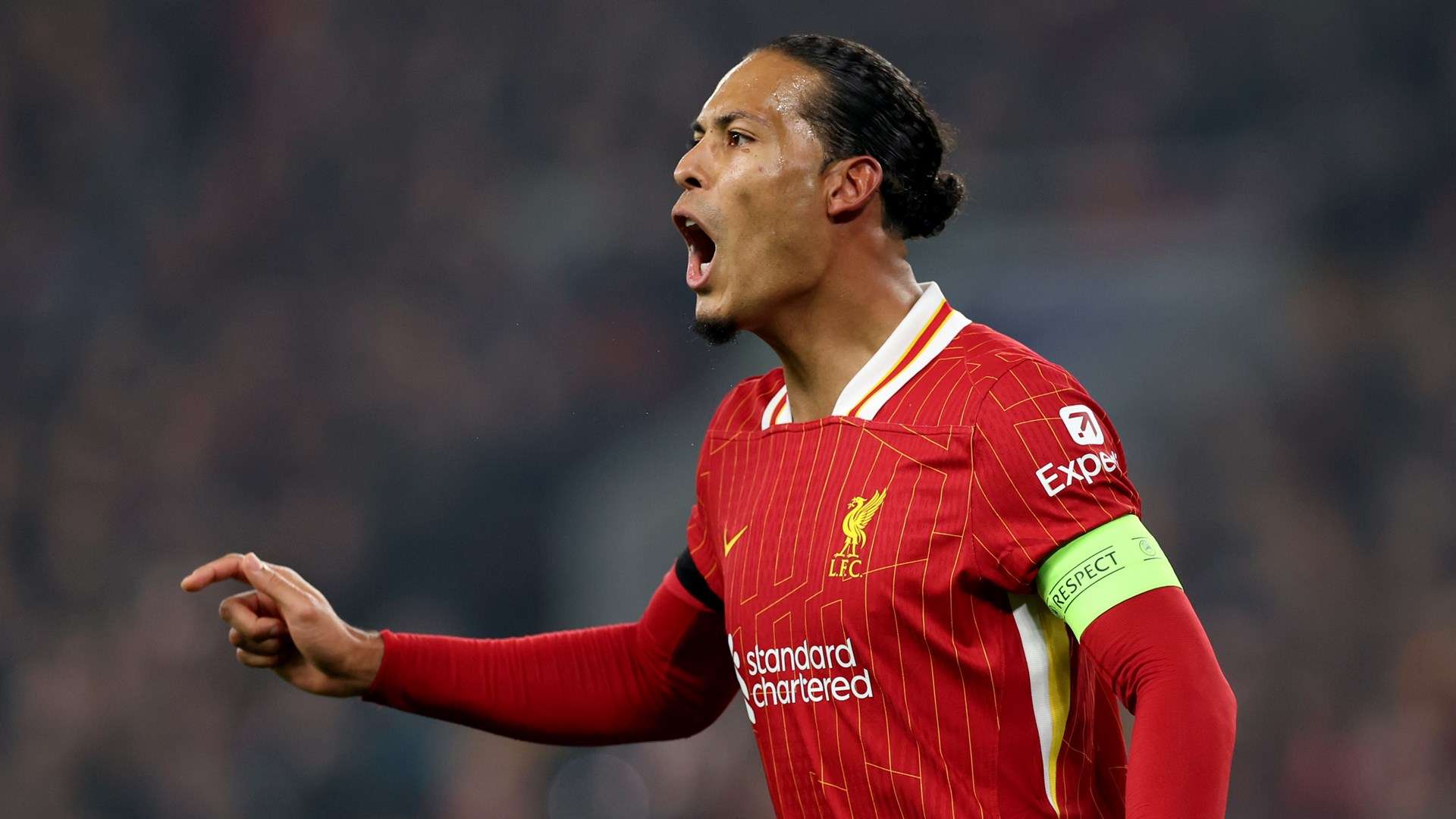 Virgil van Dijk Liverpool 2024