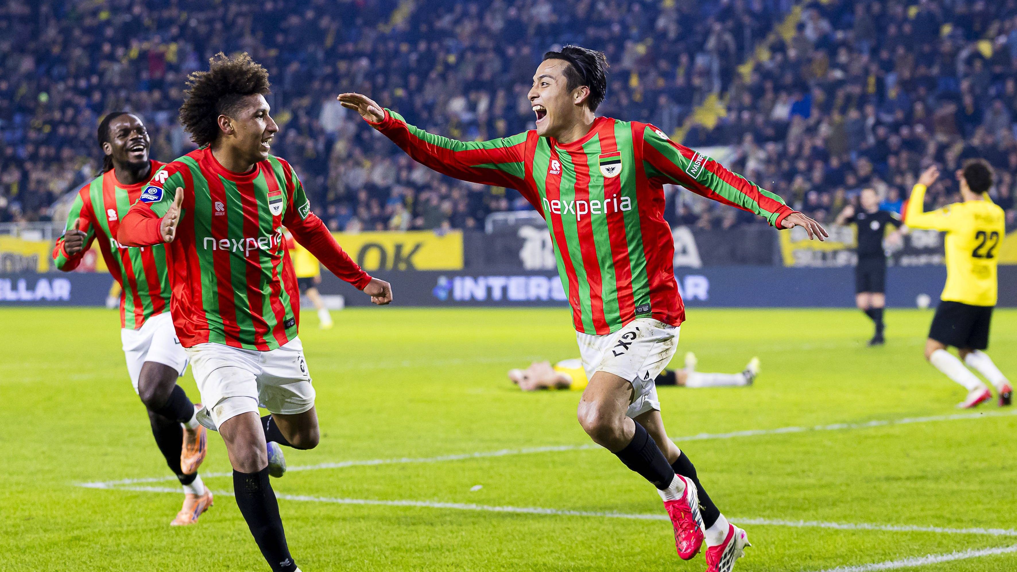 Kodai Sano schiet NEC na spektakelstuk diep in blessuretijd langs NAC Breda