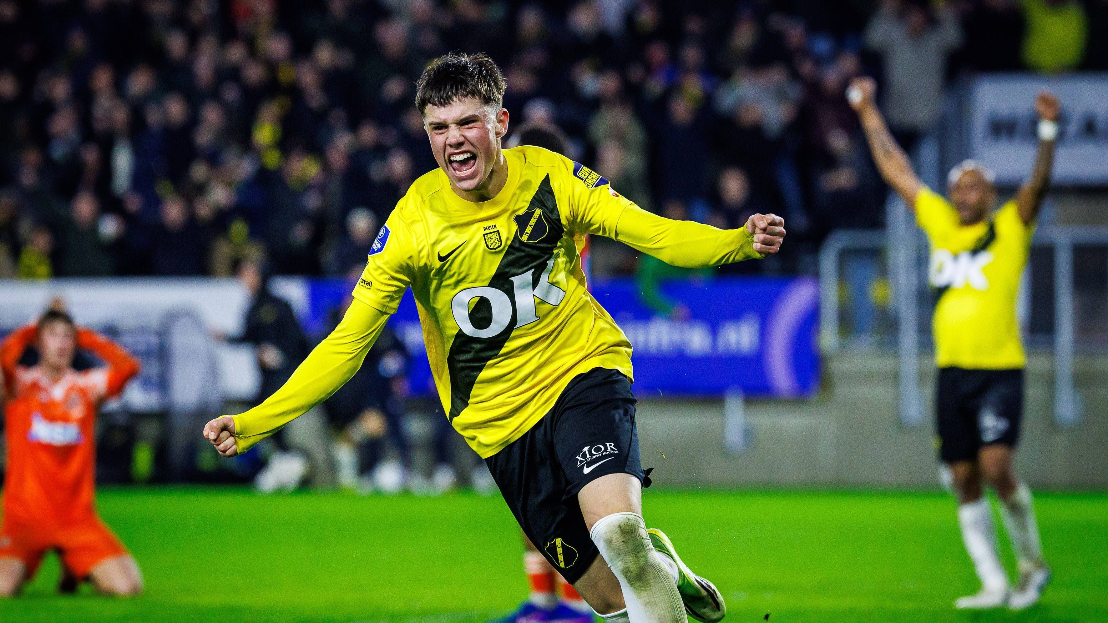 Pepijn Reulen bezorgt NAC Breda vlak voor tijd cruciale zege in strijd tegen degradatie