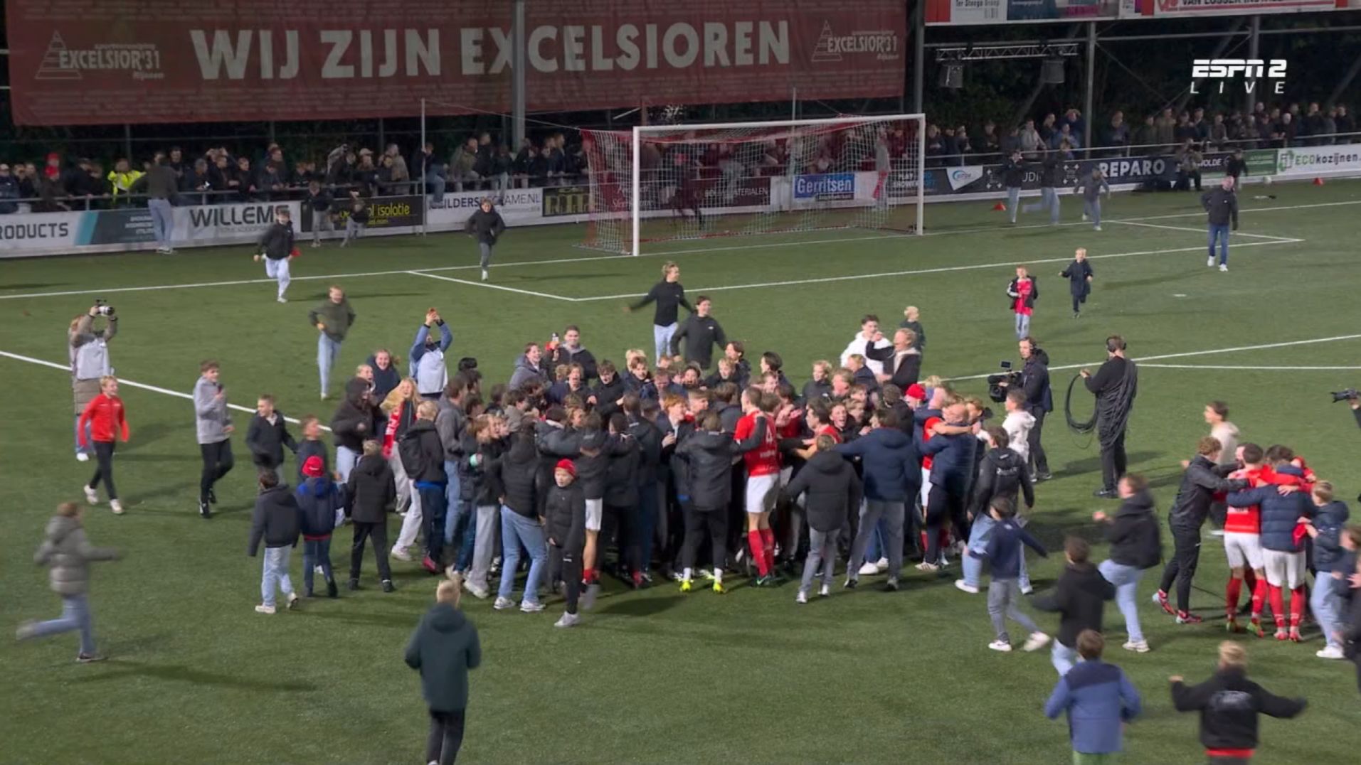 Photo: Voetbalzone Excelsior'31 knocks ADO Den Haag out of KNVB Cup