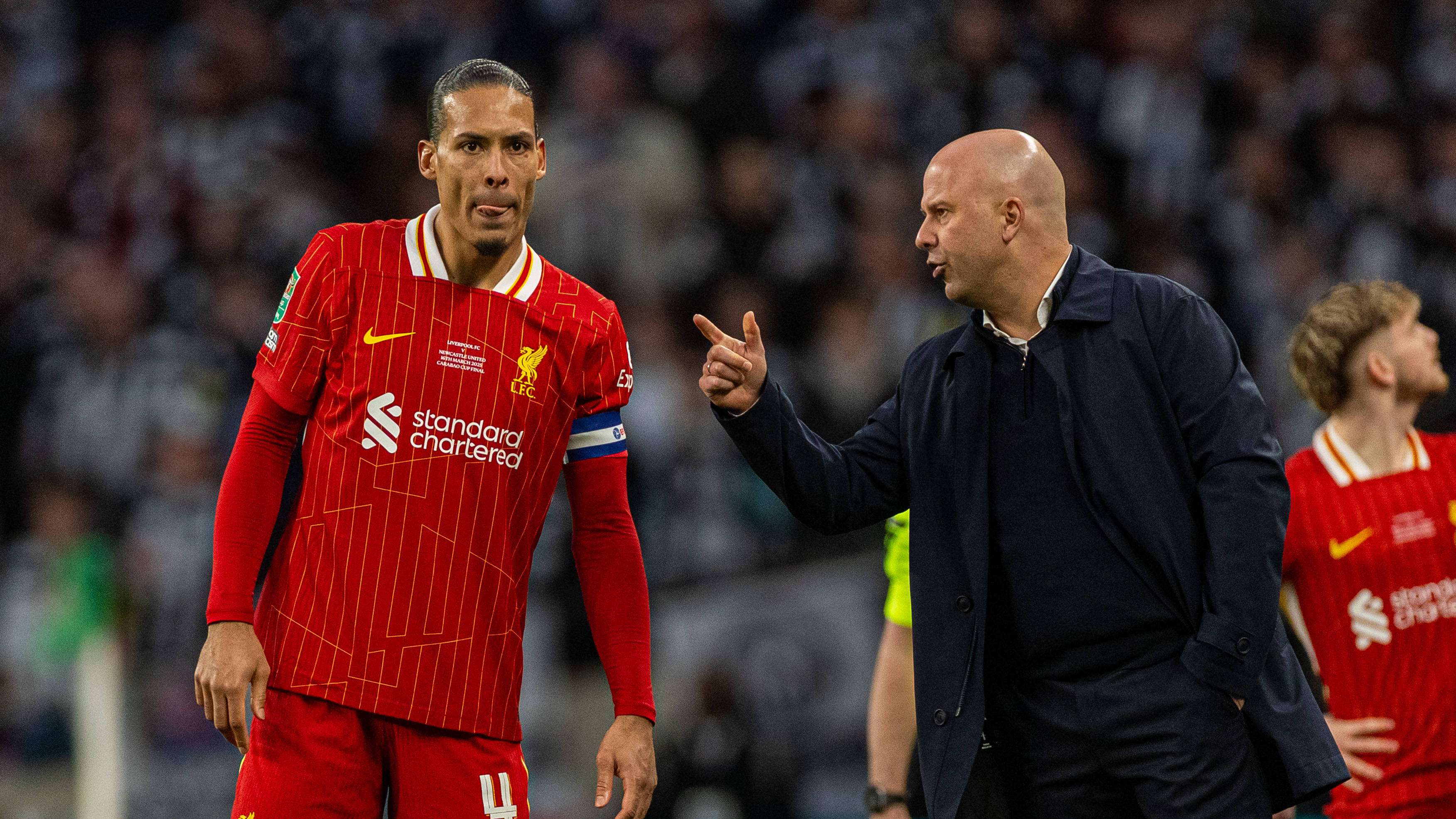 Virgil van Dijk Arne Slot