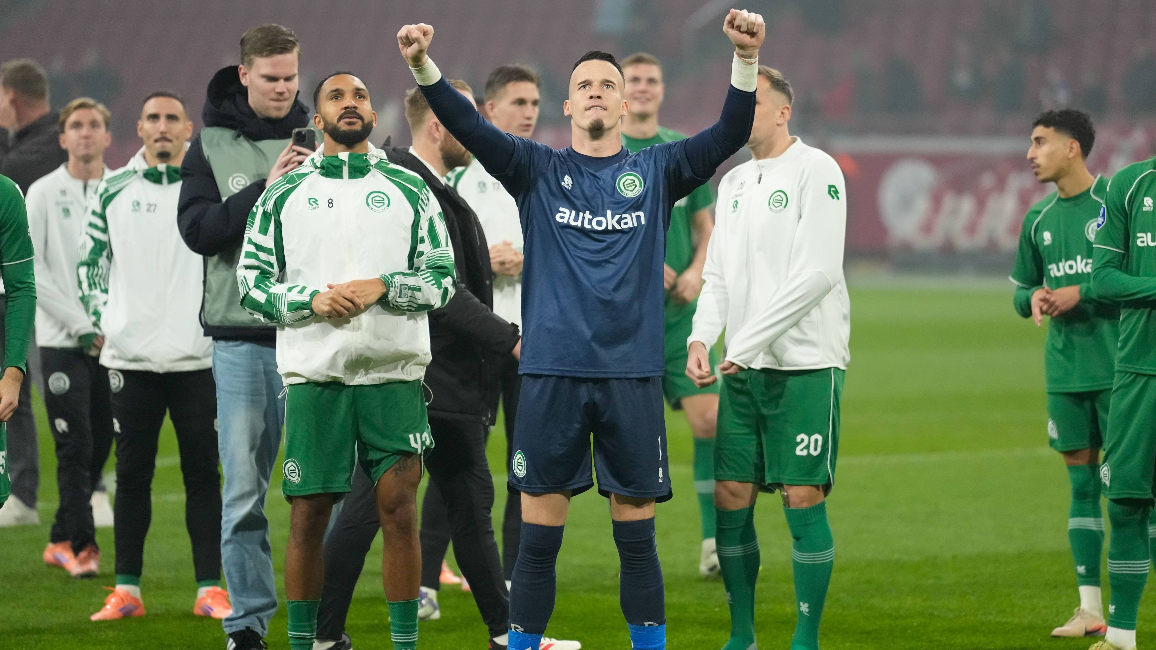 FC Groningen-supporters krijgen compensatie van Ajax na staking