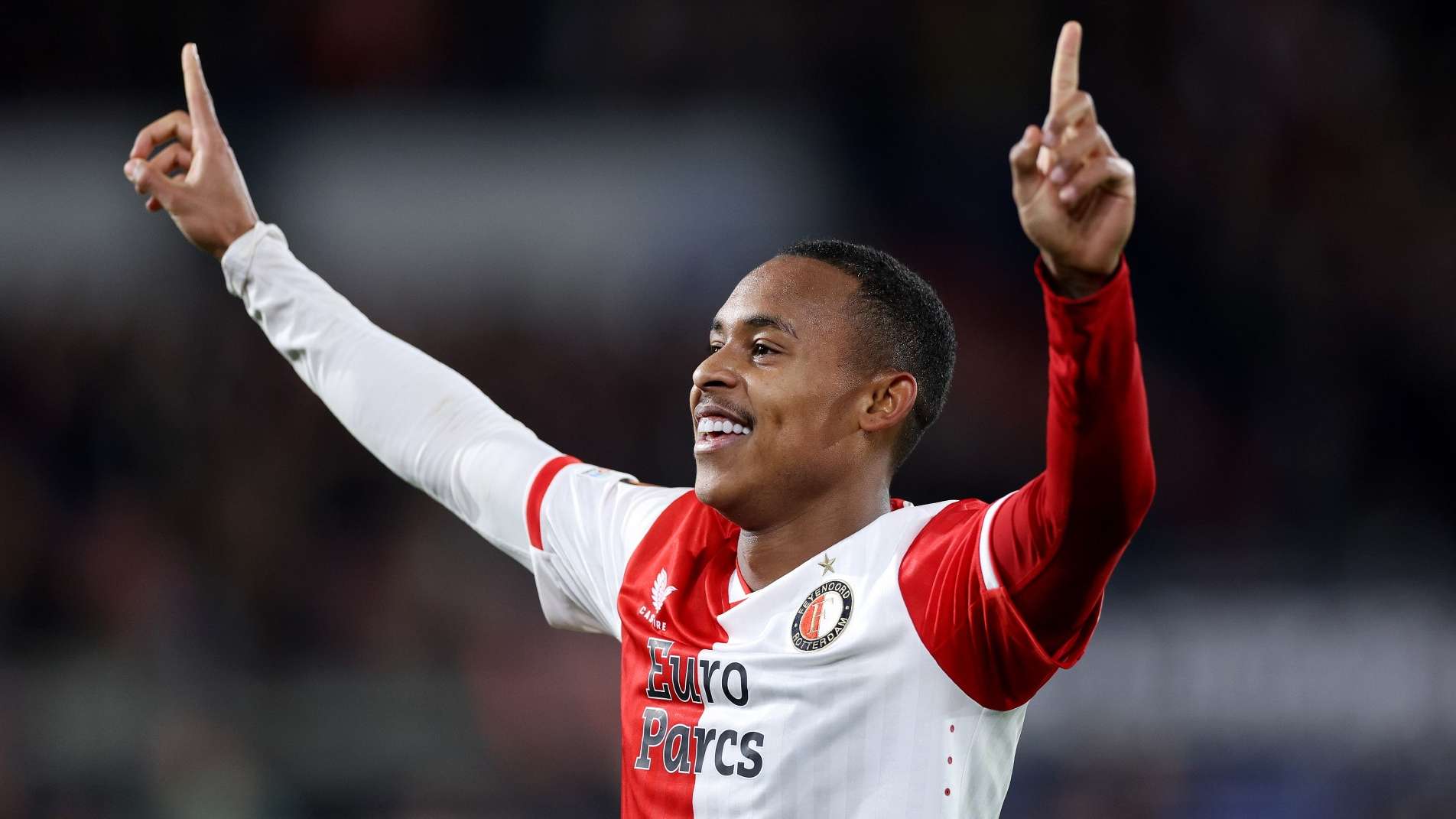 Igor Paixao of Feyenoord celebrates