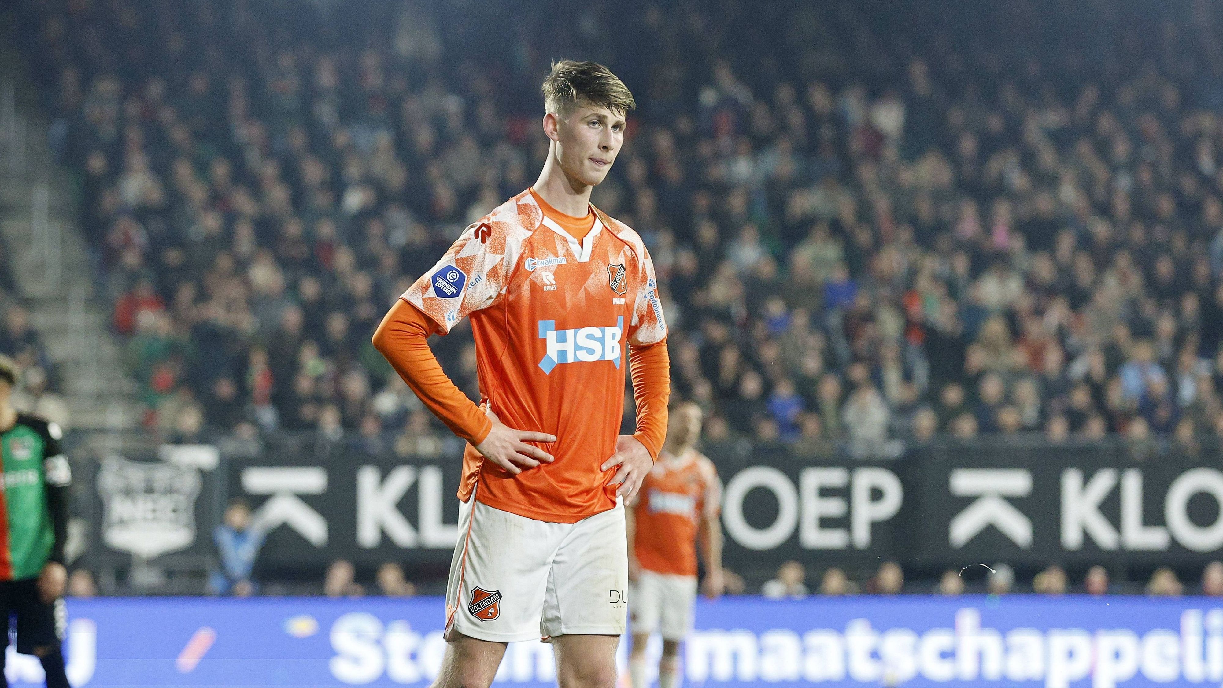 Noodlot slaat toe in Volendam: einde seizoen voor sterkhouder