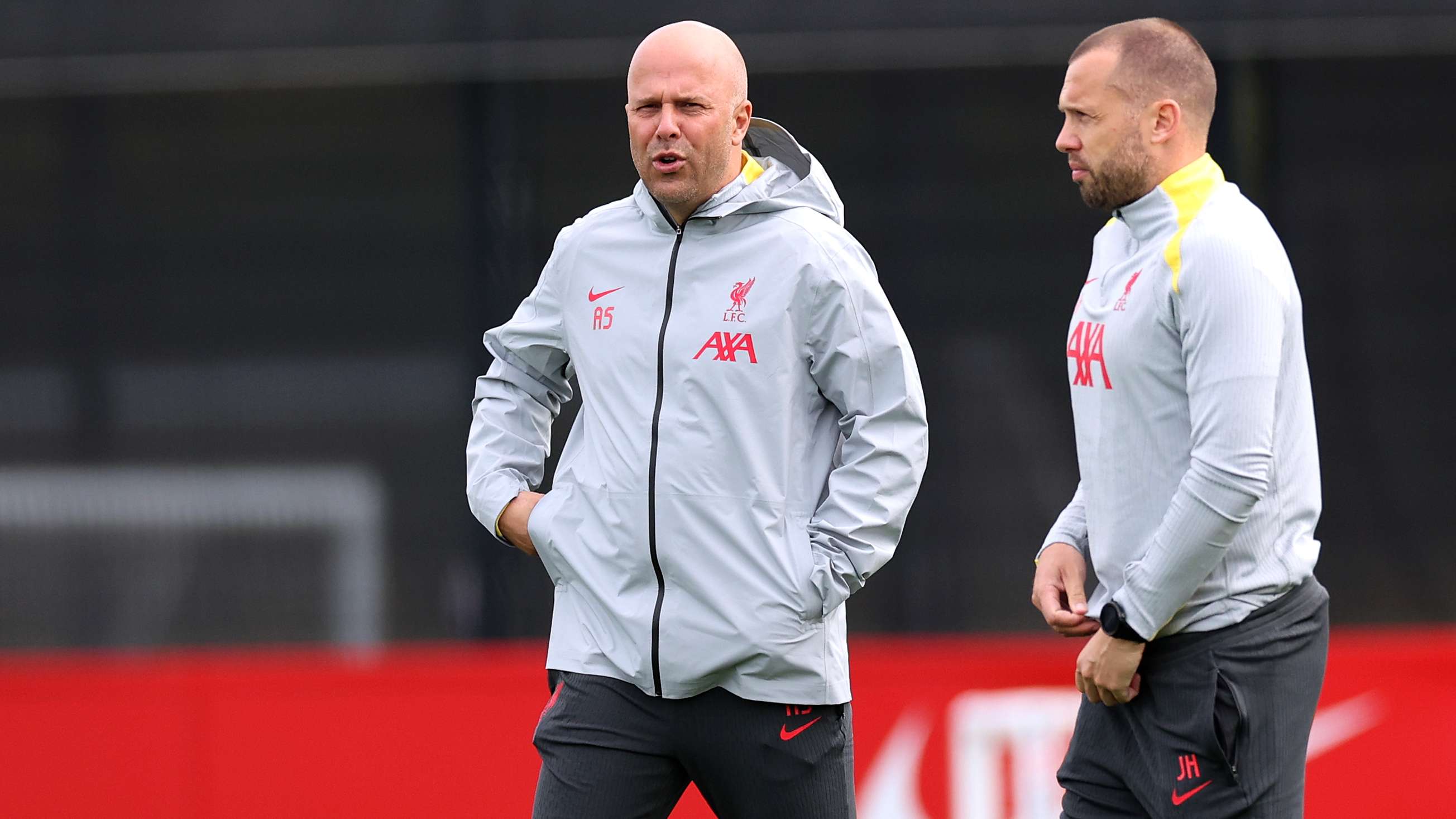 Liverpool FC Training Session And Press Conference - UEFA Champions League 2024/25 League Phase MD2