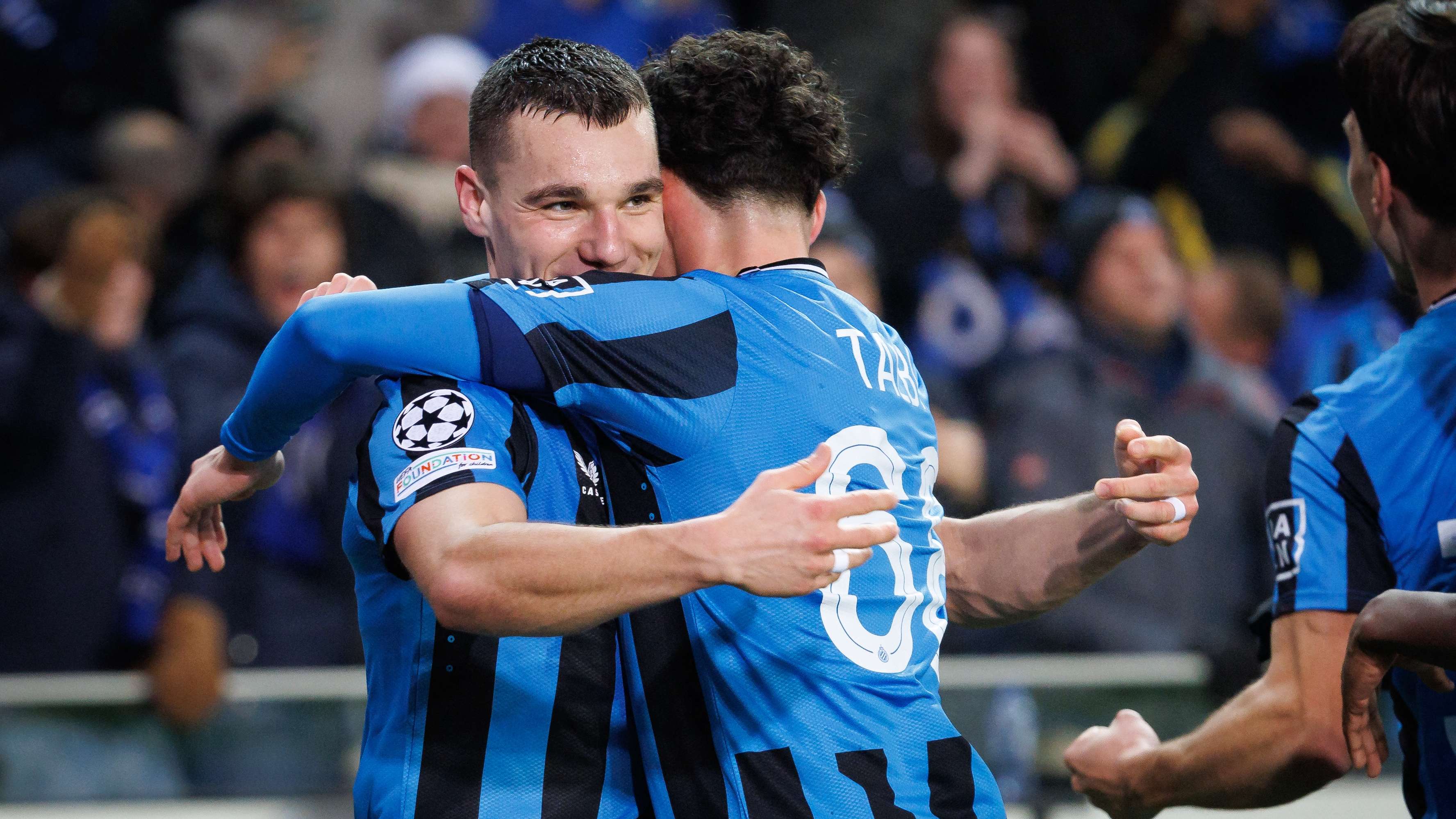 SOCCER CHAMPIONS LEAGUE KNOCKOUT CLUB BRUGGE BRUGGE VS ATALANTA