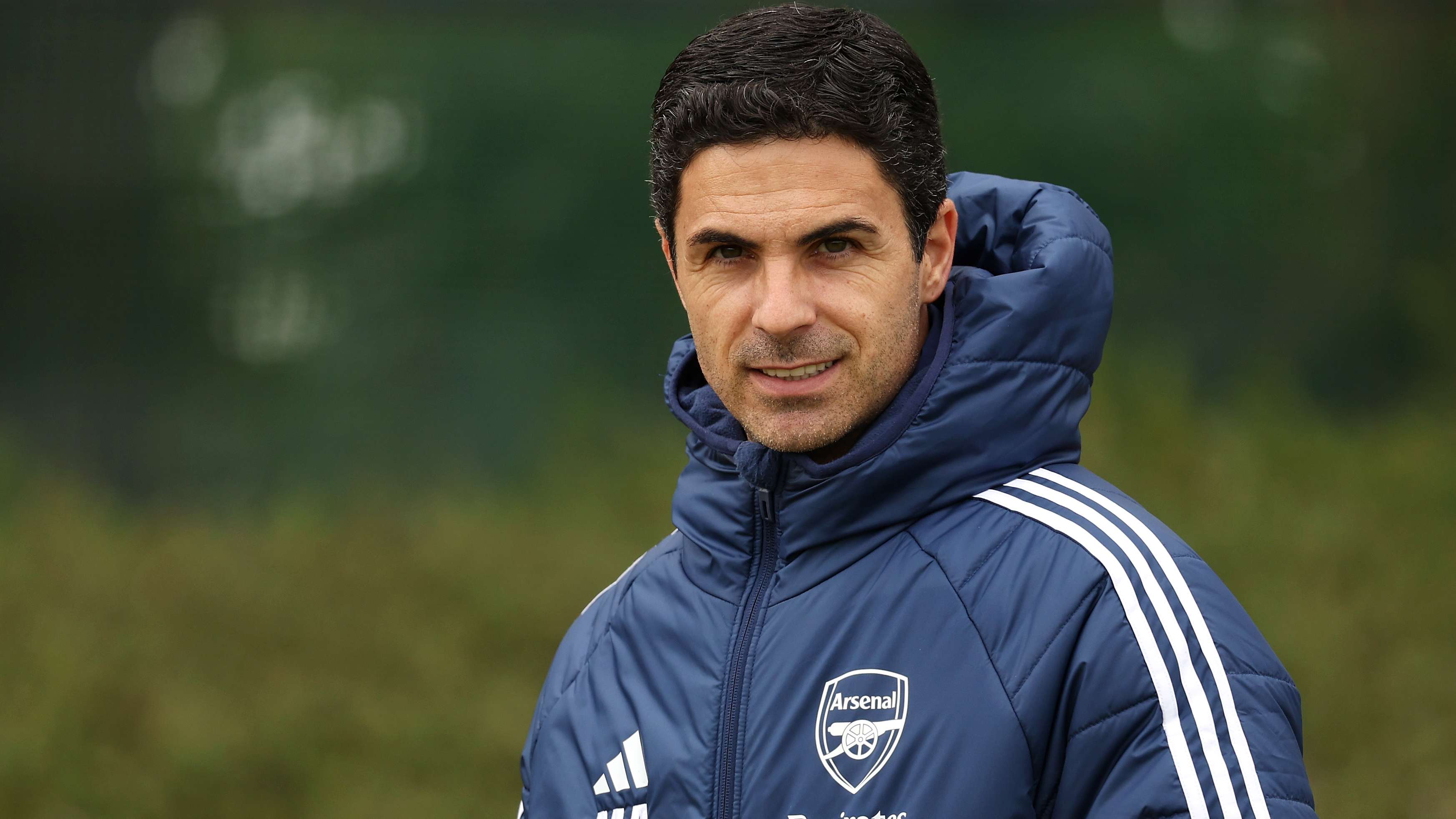 Arsenal FC Training Session And Press Conference - UEFA Champions League 2024/25 Semi Final Second Leg