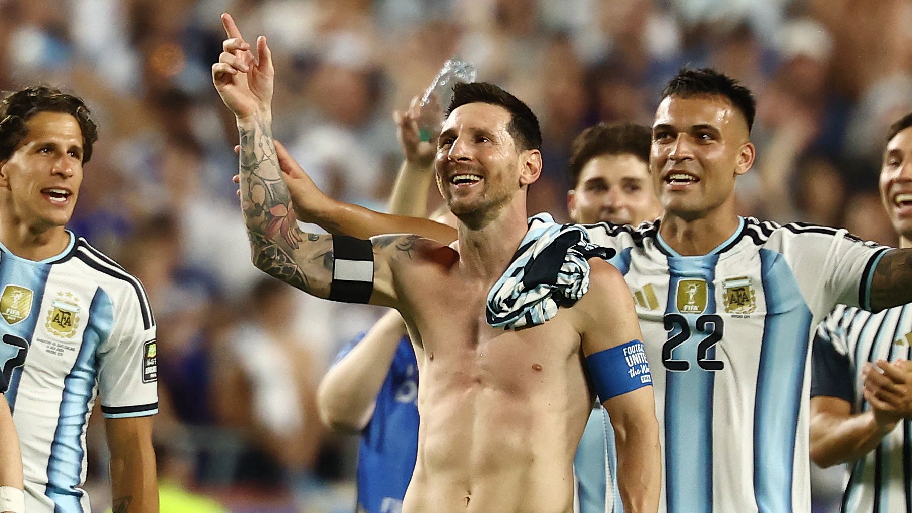 Messi snauwt scheidsrechter af op WK — photo: Voetbalzone
