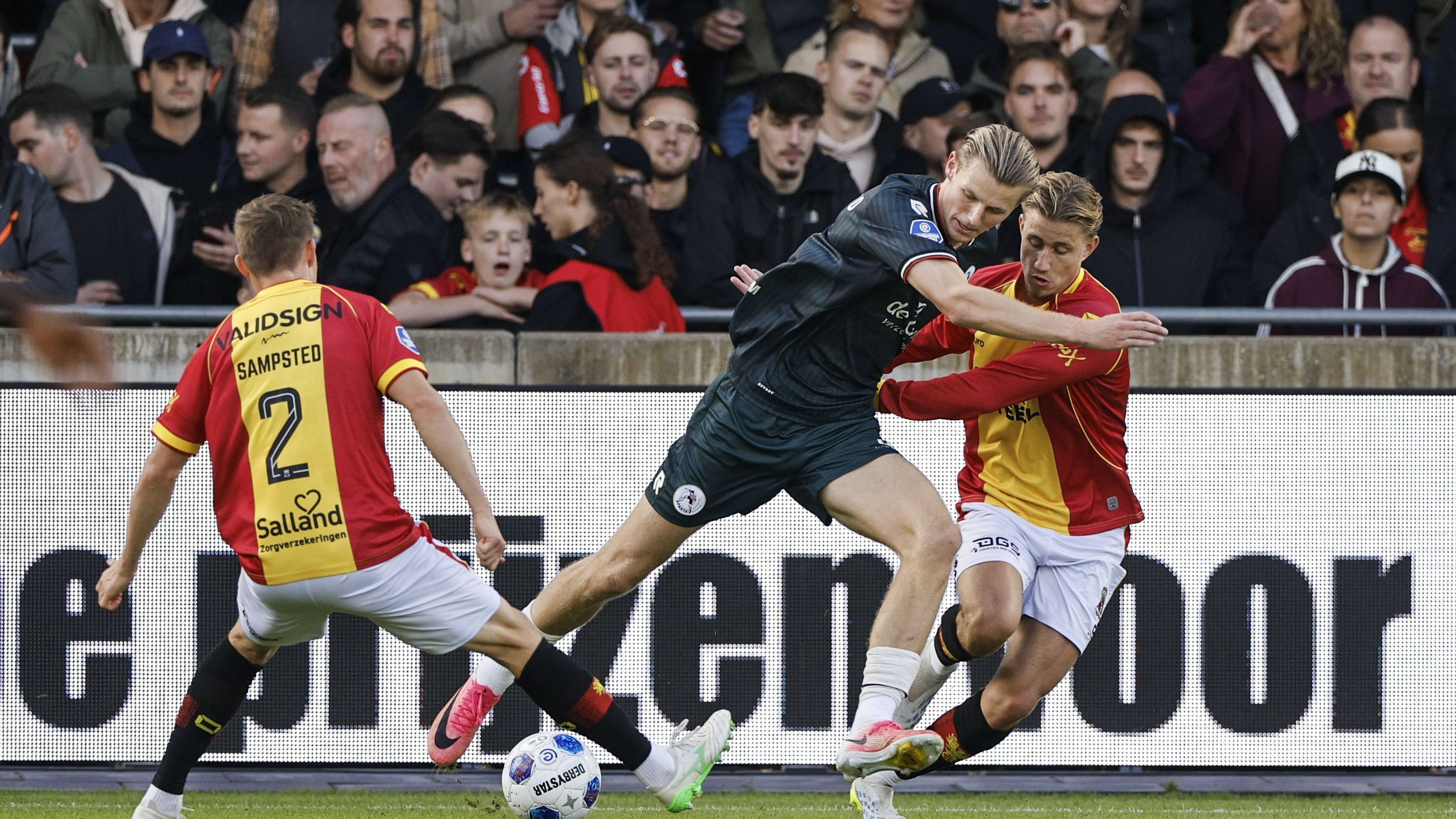 Go Ahead Eagles en Sparta vervolgen zegeloze reeks na enerverend gelijkspel in Deventer