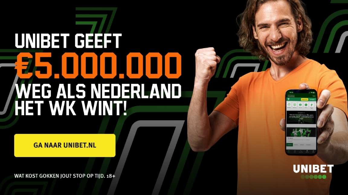 UniBet app screenshot